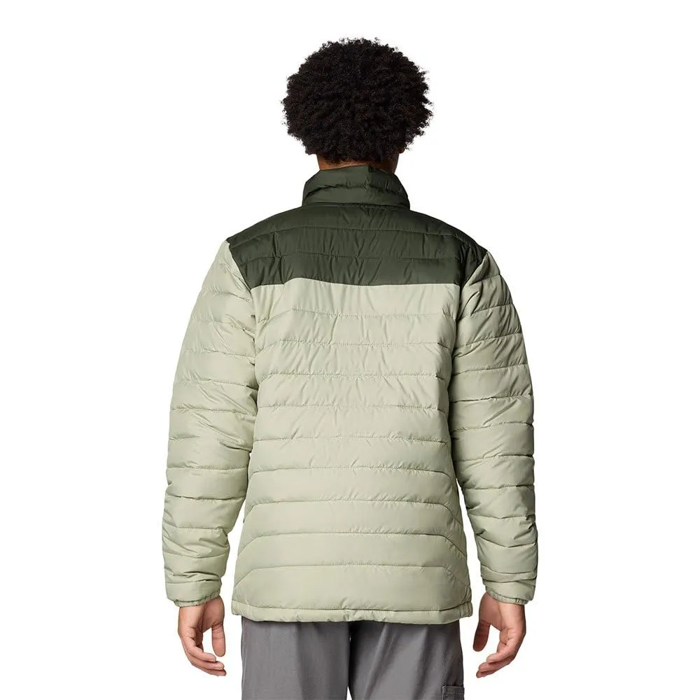 Columbia Powder Lite 2 Jacket, Safari/Greenscape, M - immagine 2