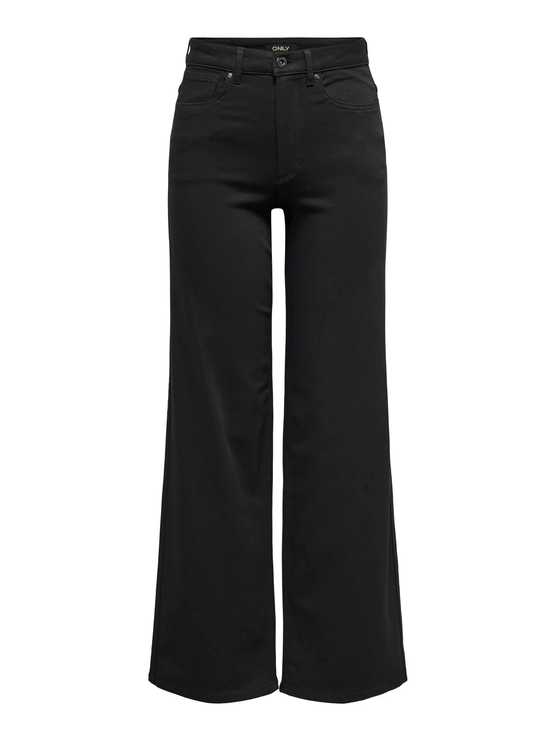 ONLY Madison Vita Alta Wide Leg Jeans Nera S/32 - immagine 1