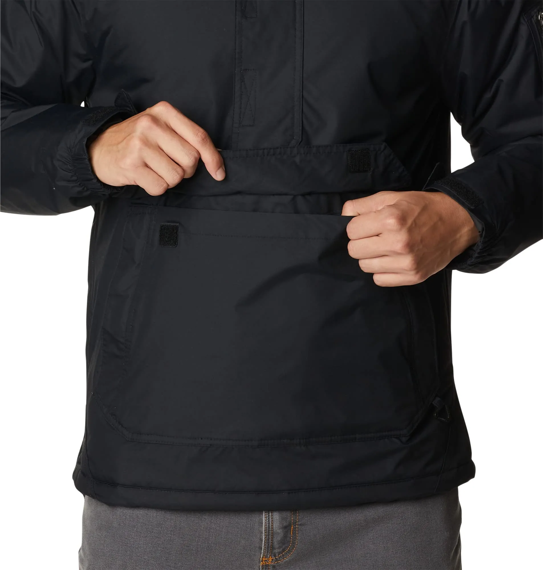 Columbia Challenger II Giacca Pull-over da Uomo, Nero, XXL - immagine 7