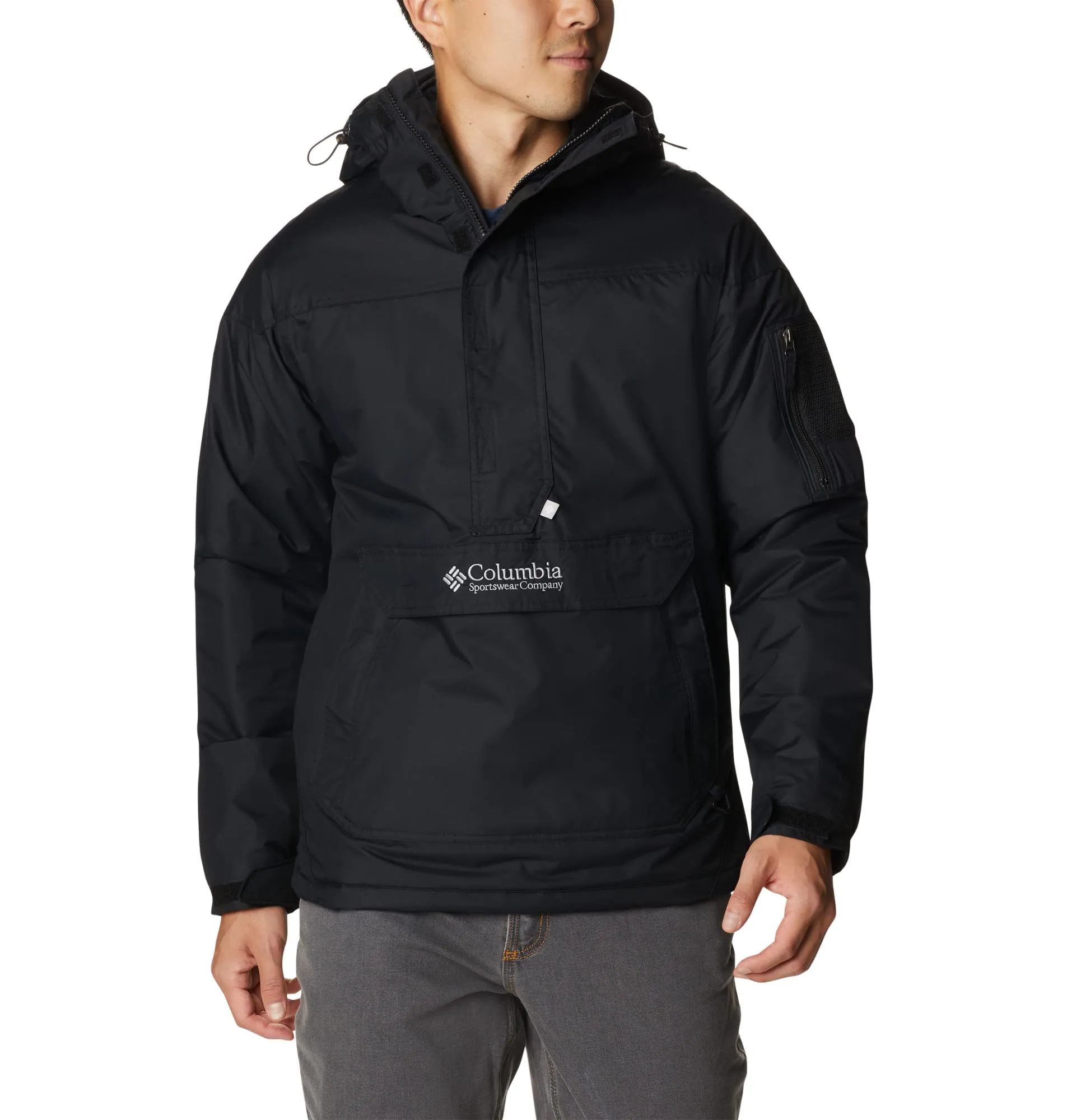 Columbia Challenger II Giacca Pull-over da Uomo - Nero - XL - immagine 1