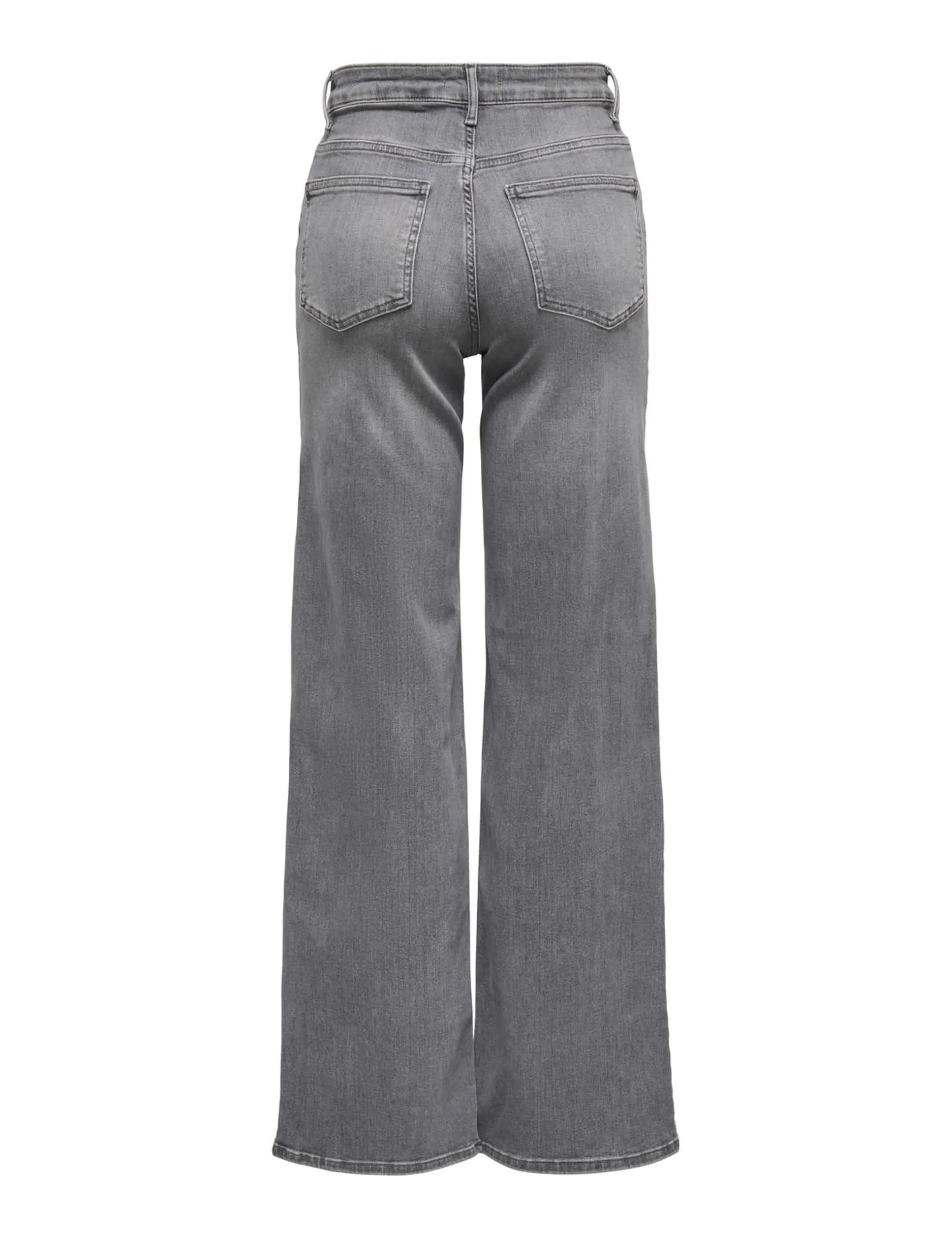 ONLY Onlmadison Blush HW Wid DNM Rea0938 Noos Light Grey Denim XS/32L - immagine 4