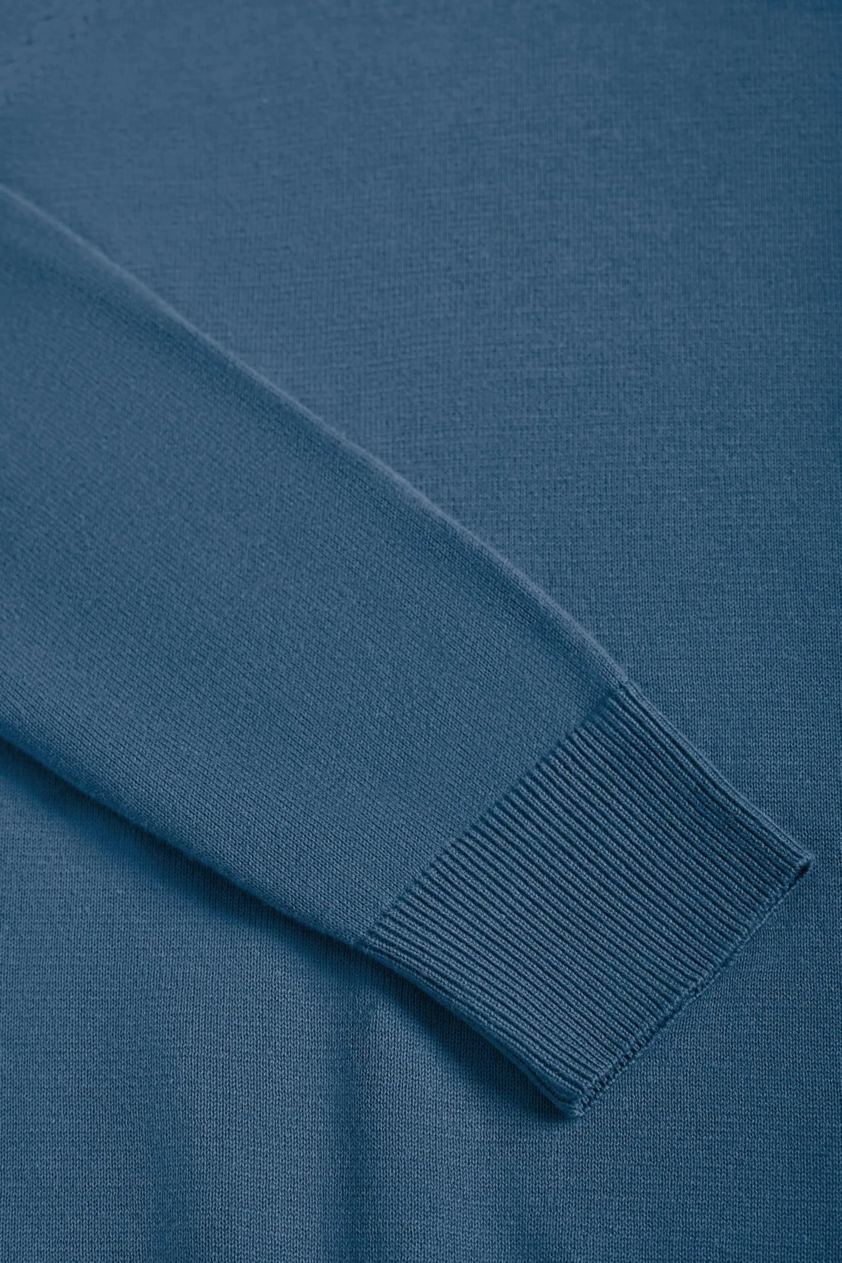 Polo Club Maglione Uomo Basico Blu 100% Cotone con Logo Ricamato - immagine 7