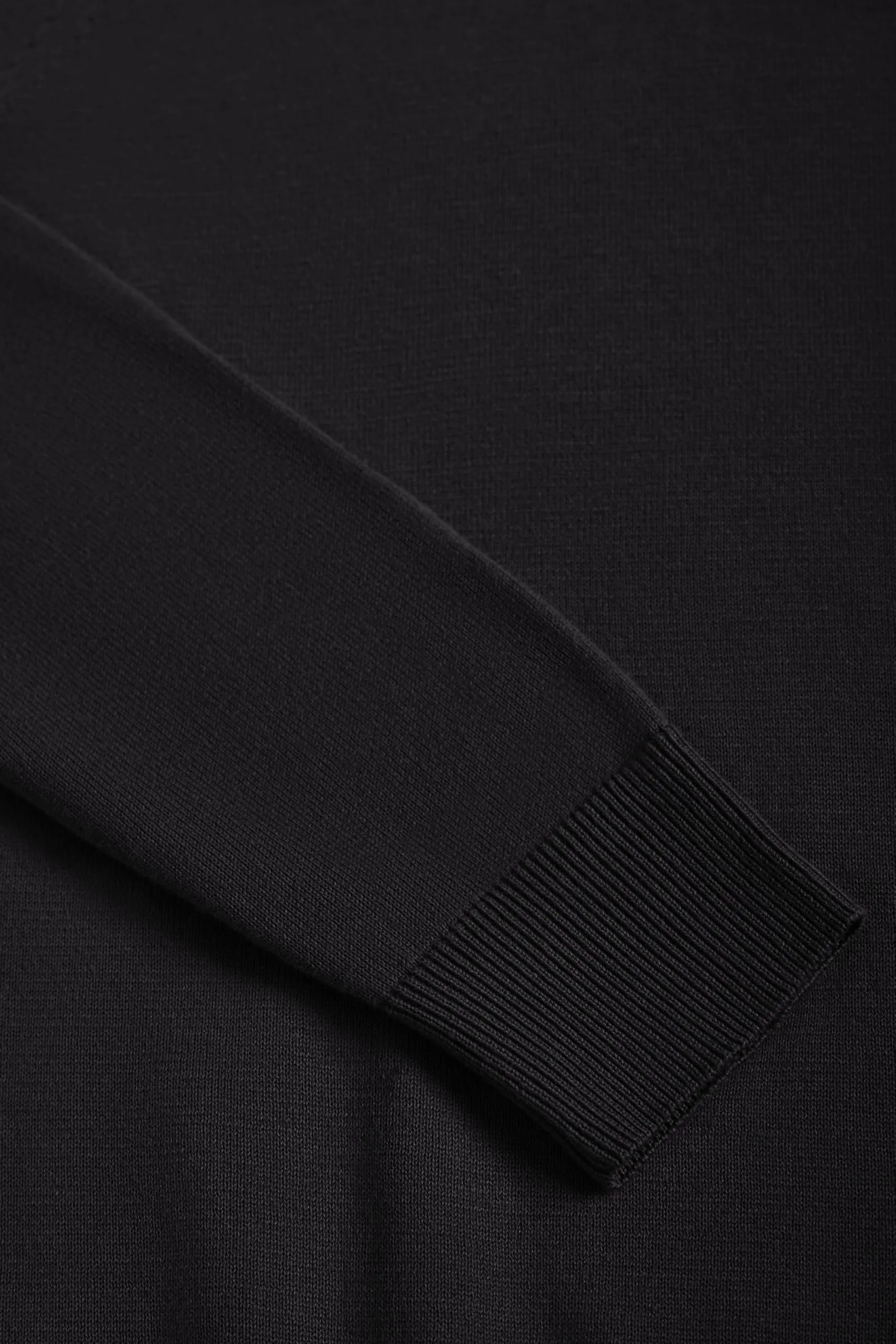Polo Club Maglione Uomo Basico Nero 100% Cotone con Logo Ricamato - immagine 7