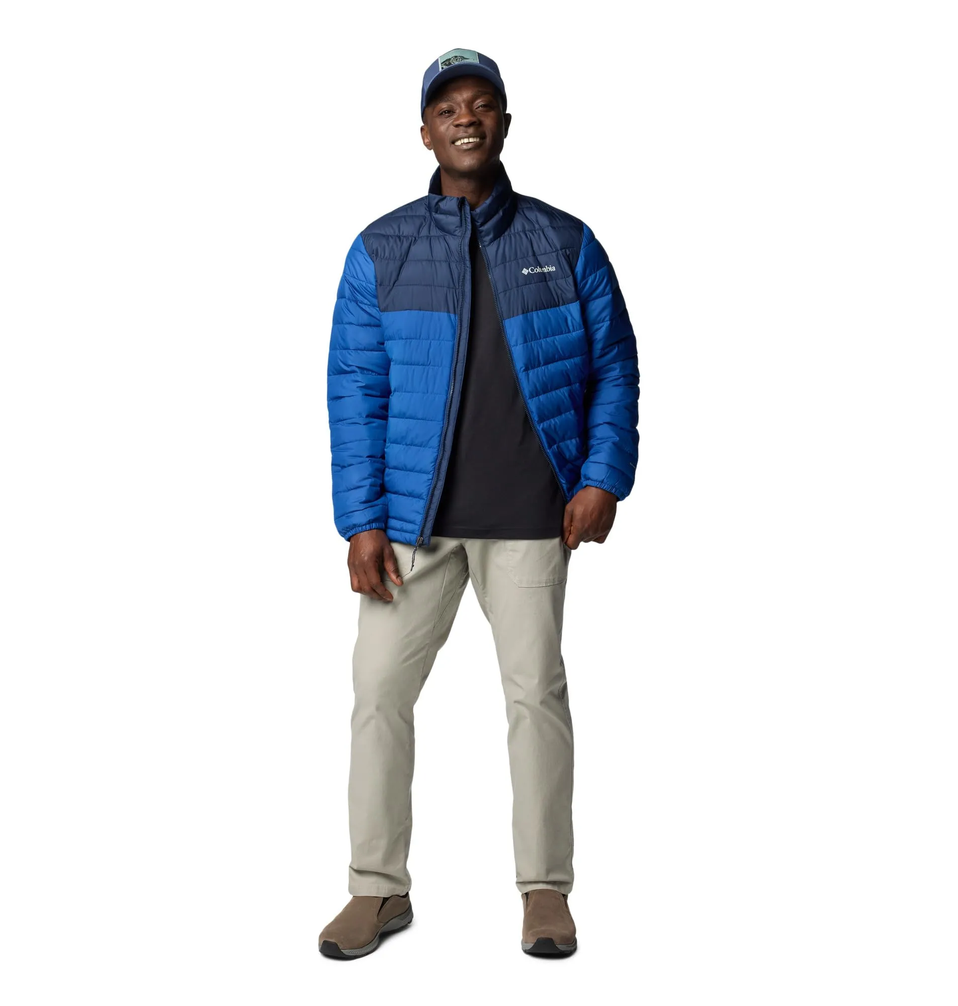 Columbia Powder Lite 2 Jacket, Mountain Blue/Collegiate Navy, S - immagine 3