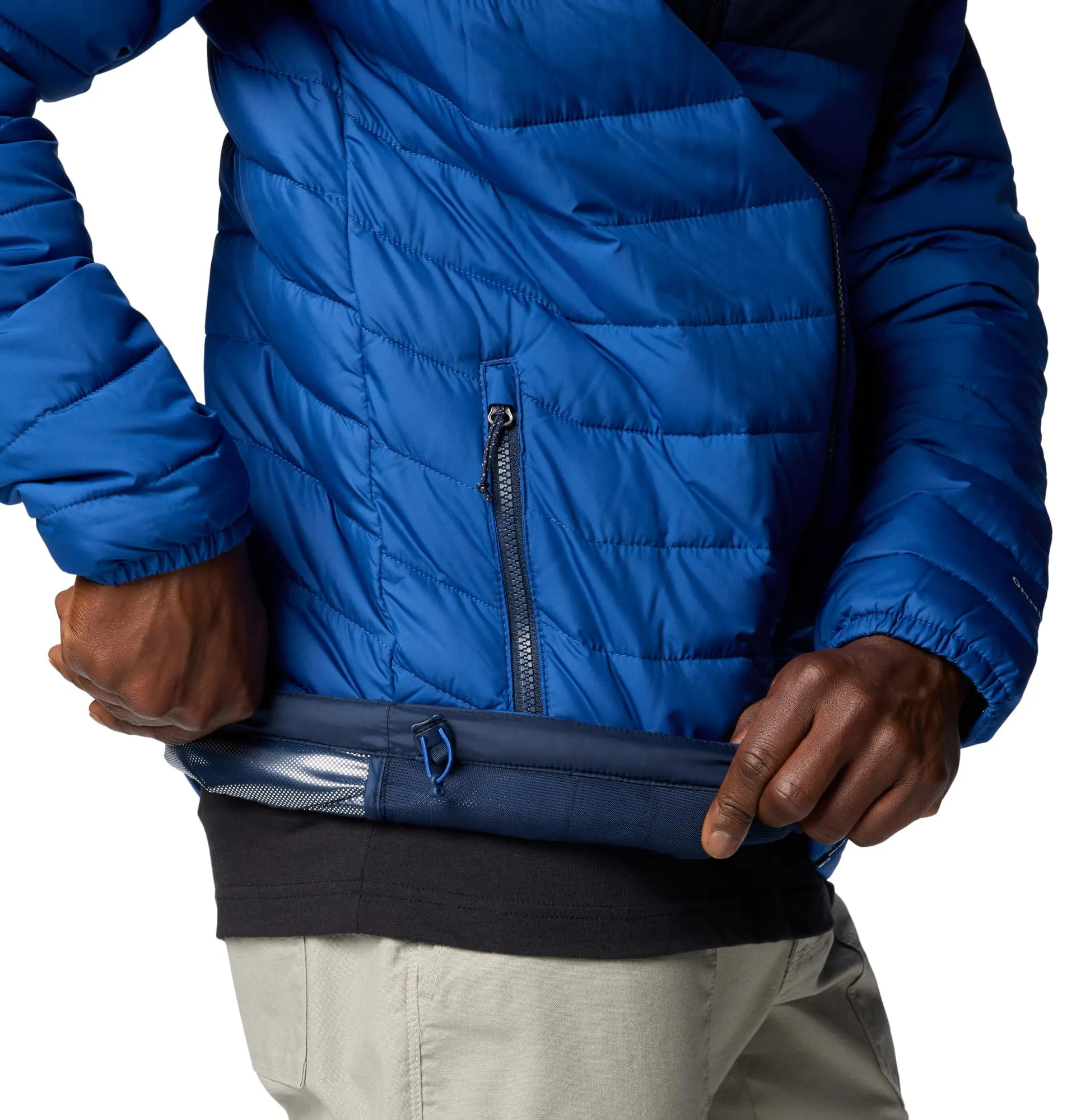 Columbia Powder Lite 2 Jacket, Mountain Blue/Collegiate Navy, S - immagine 7
