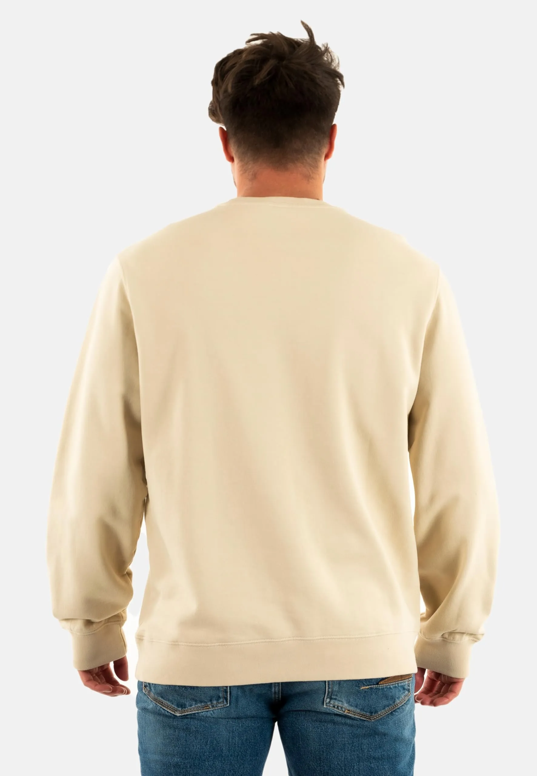 Levi's Original Crew Men's Sweatshirt - Fog French Terry, M - immagine 4