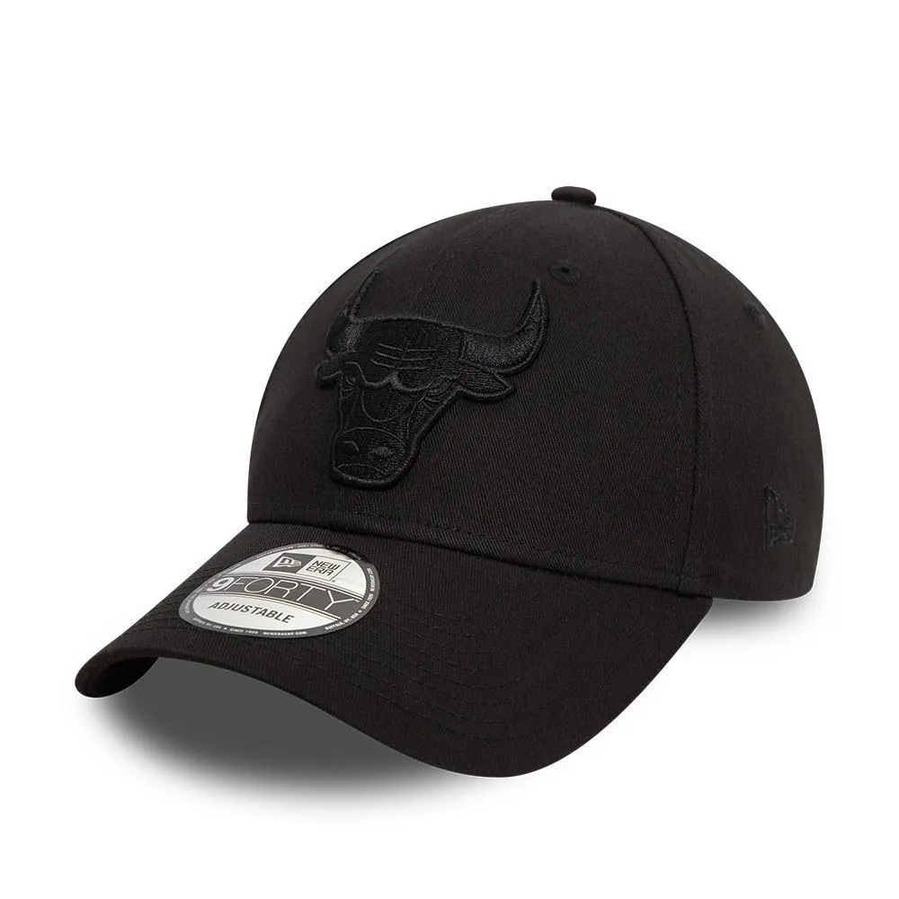 New Era Chicago Bulls NBA Essential 9Forty Adjustable Cap - Black - immagine 1