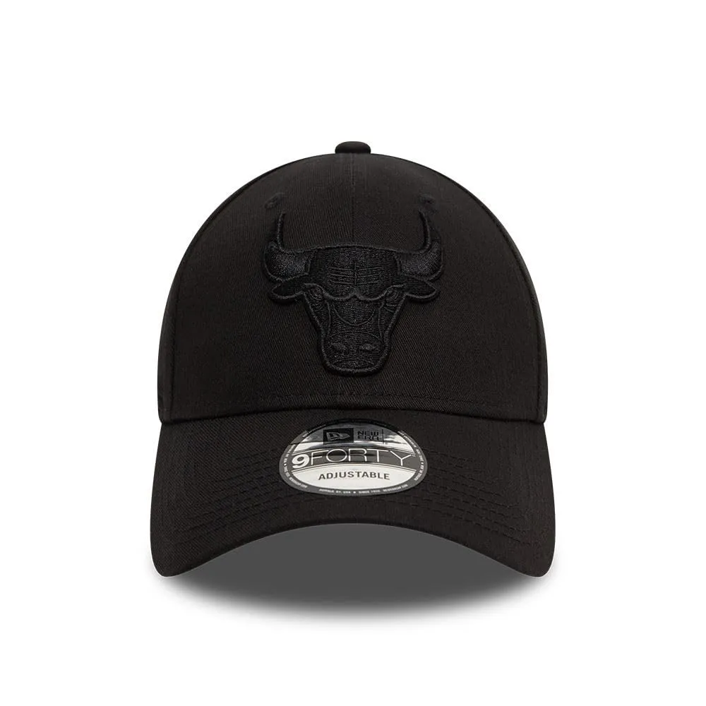 New Era Chicago Bulls NBA Essential 9Forty Adjustable Cap - Black - immagine 2