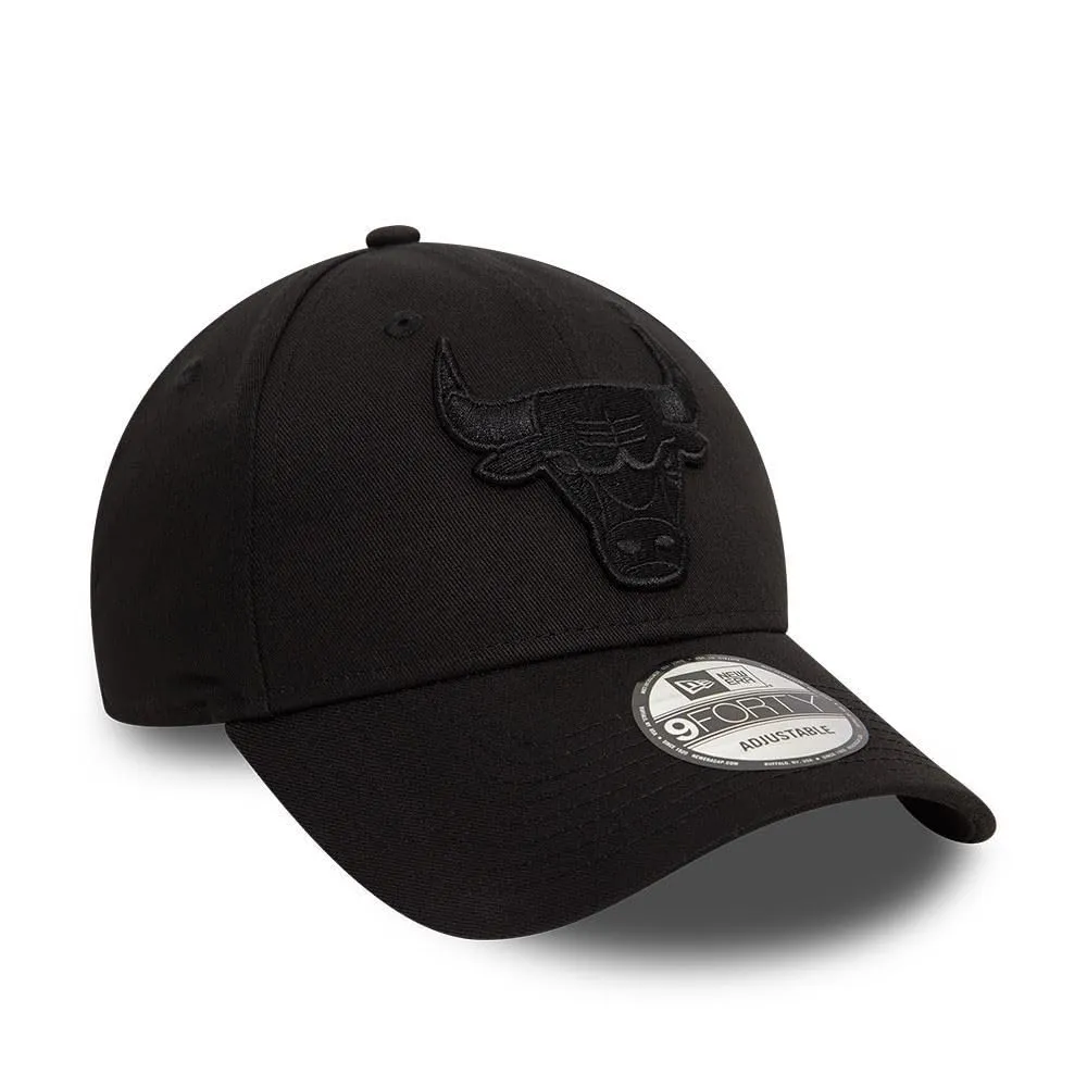 New Era Chicago Bulls NBA Essential 9Forty Adjustable Cap - Black - immagine 3