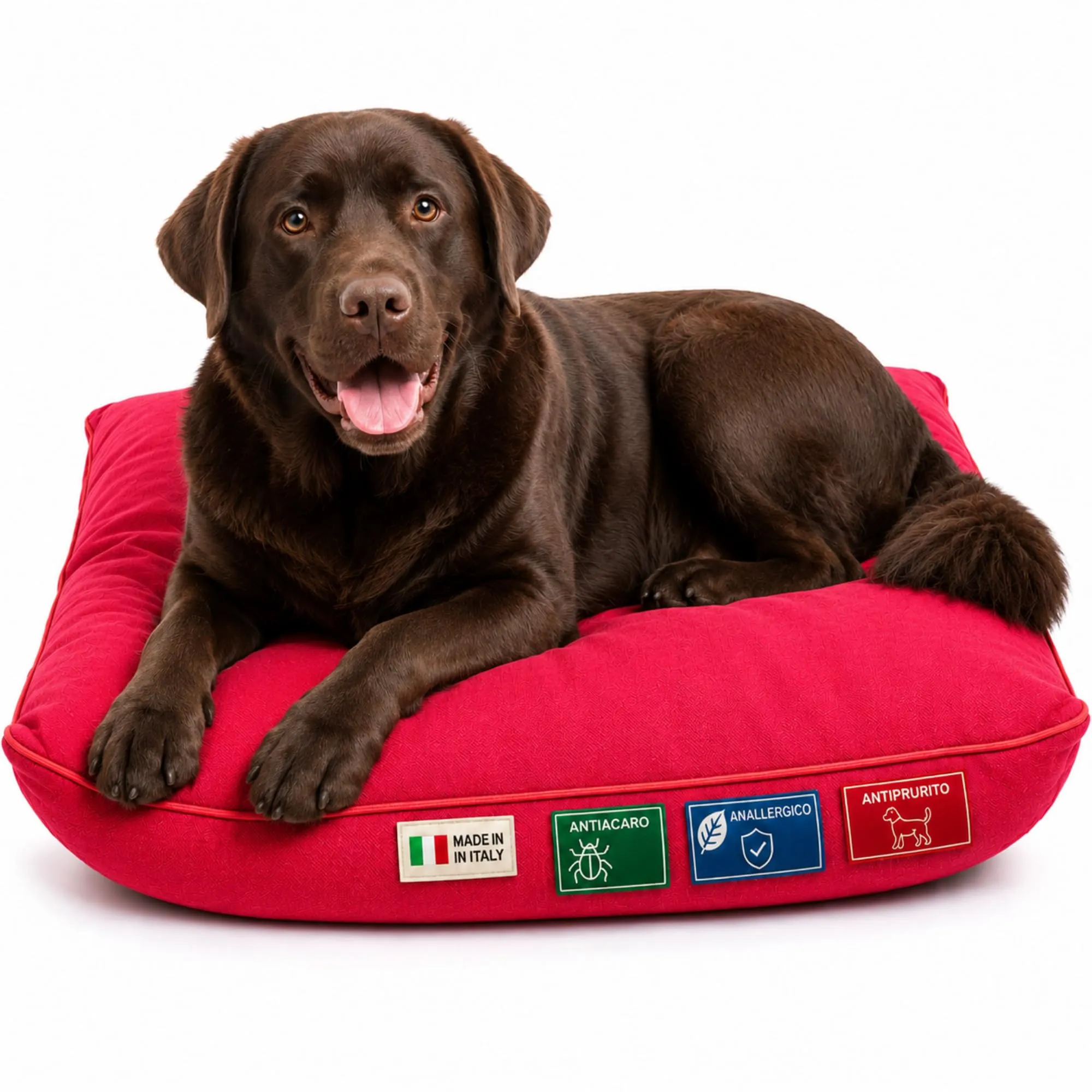 Dorian Home Cuccia Cane e Gatto Interno Sfoderabile e Lavabile, Extra Imbottito, Antimacchia e Resistente ai Graffi - immagine 1