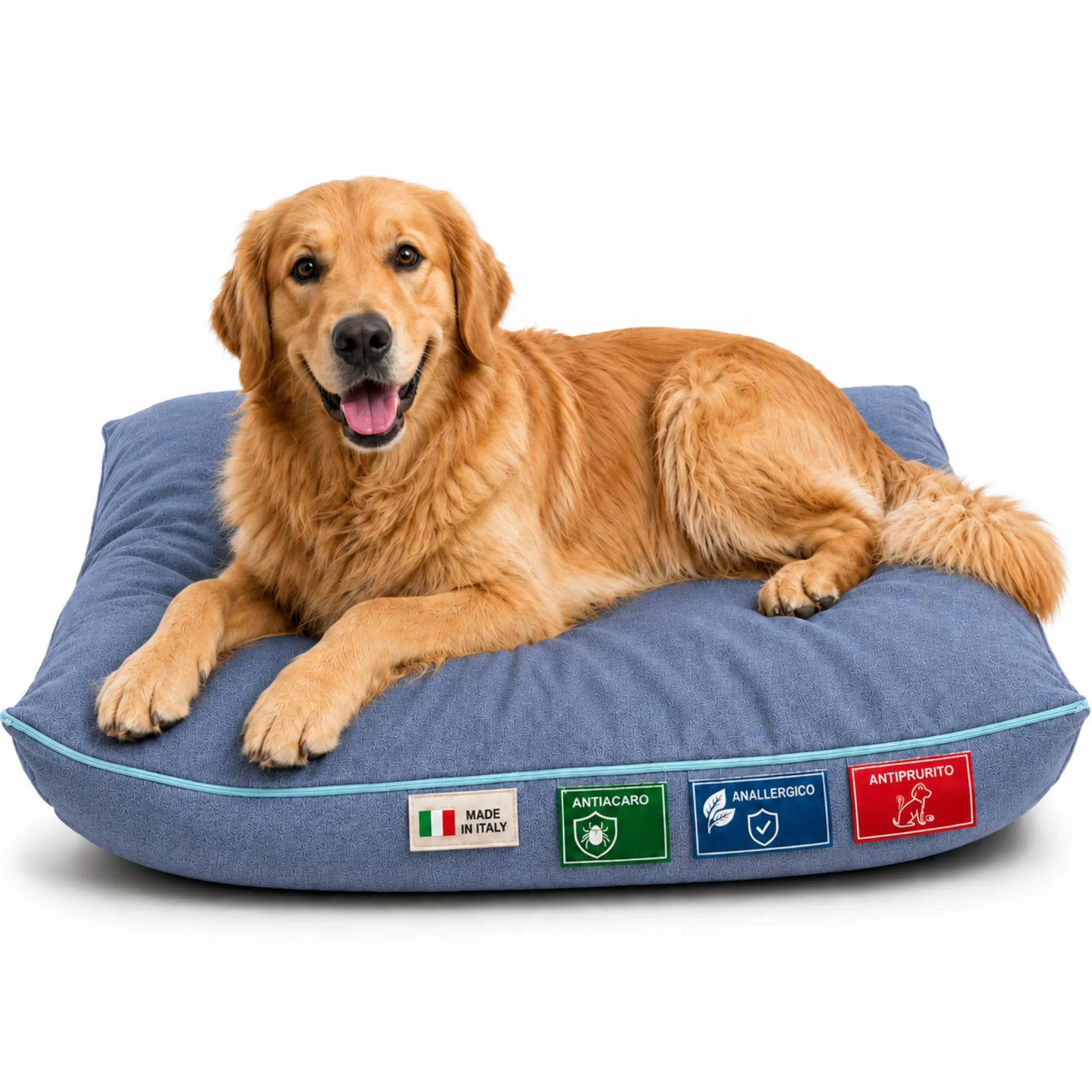 Dorian Home Cuccia Cane e Gatto Interno, Cuscino Sfoderabile e Lavabile, Antimacchia e Resistente ai Graffi, 80 x 120 cm - immagine 1