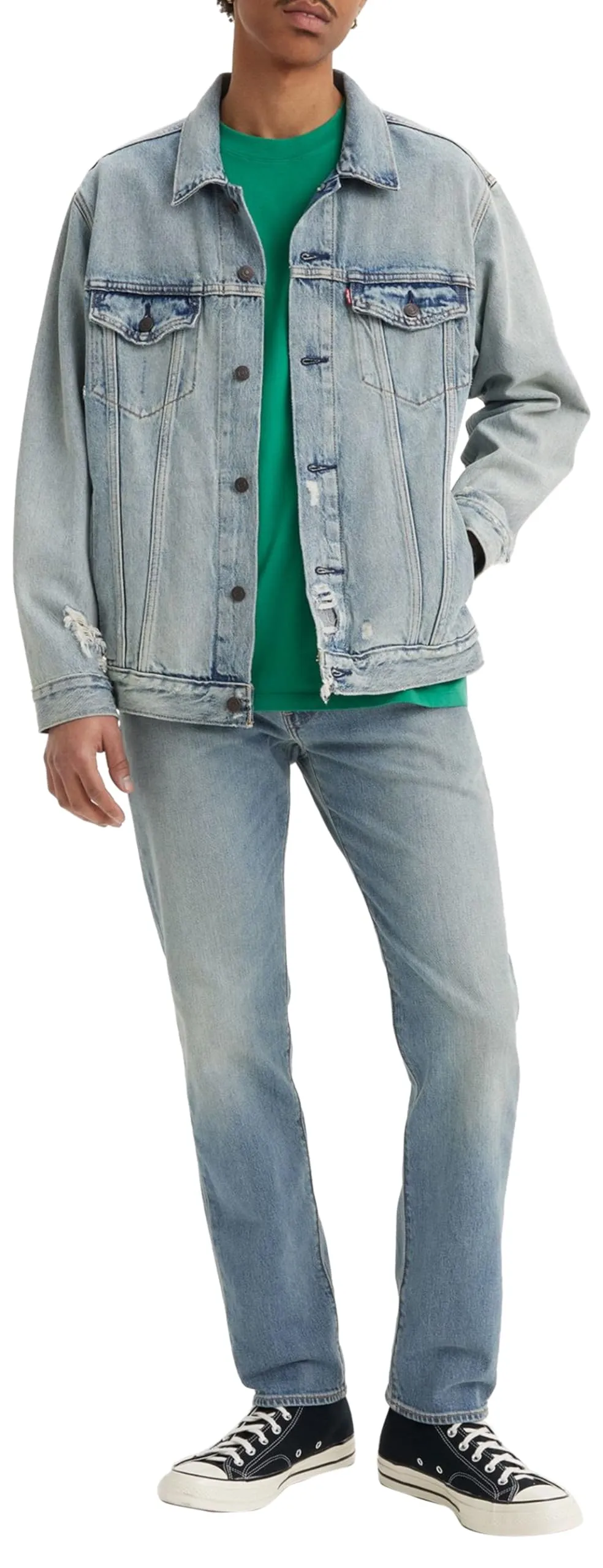 Levi's 502 Taper Jeans Uomo, Ask Me Again, 31W / 34L - immagine 5