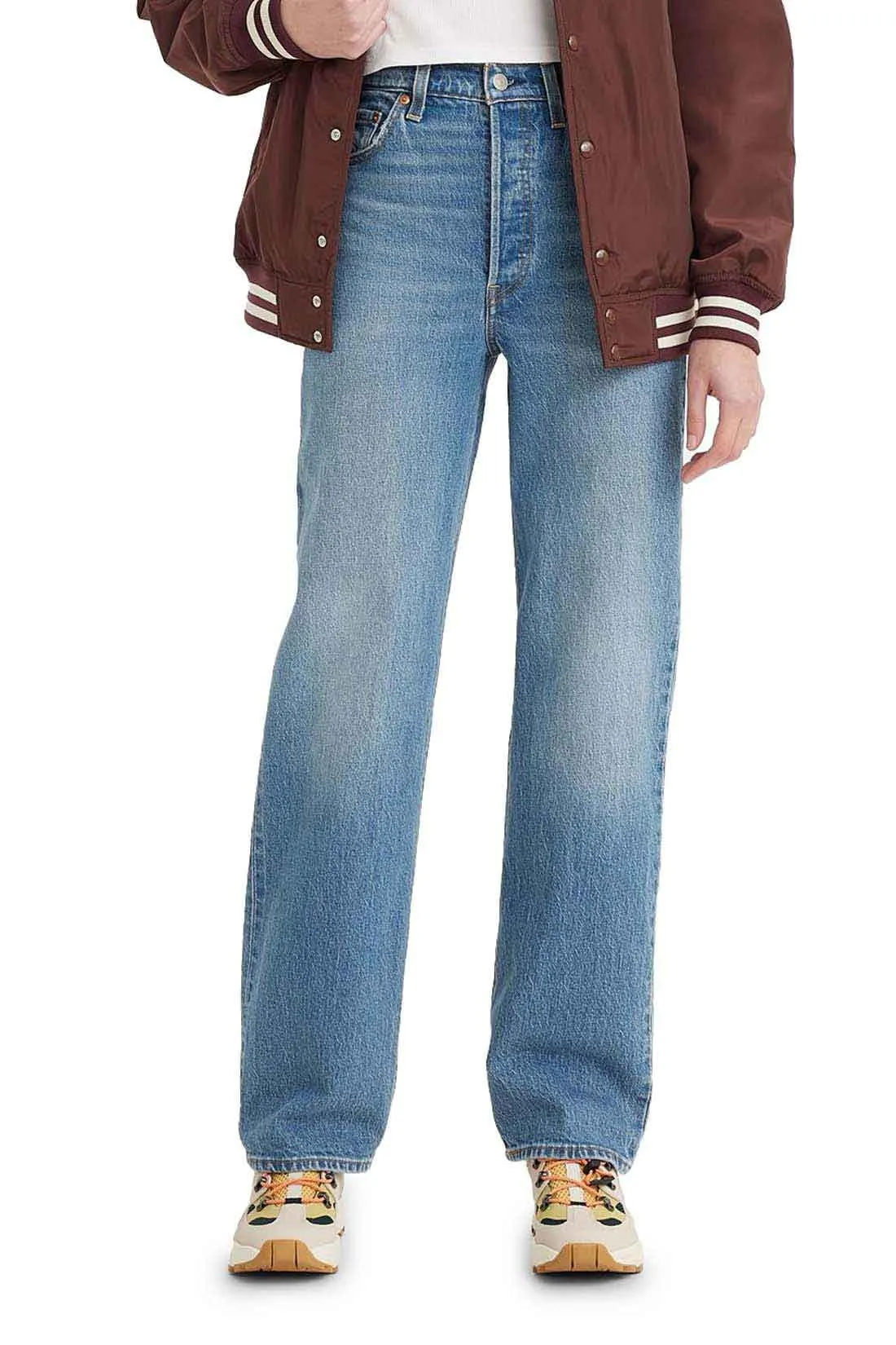 Levi's Ribcage Full Length Jeans Donna, 25W / 34L - immagine 5