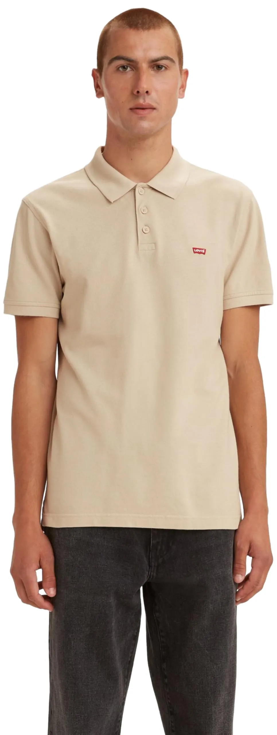 Levi's Housemark Polo Shirt - Sahara Khaki, XS - immagine 2