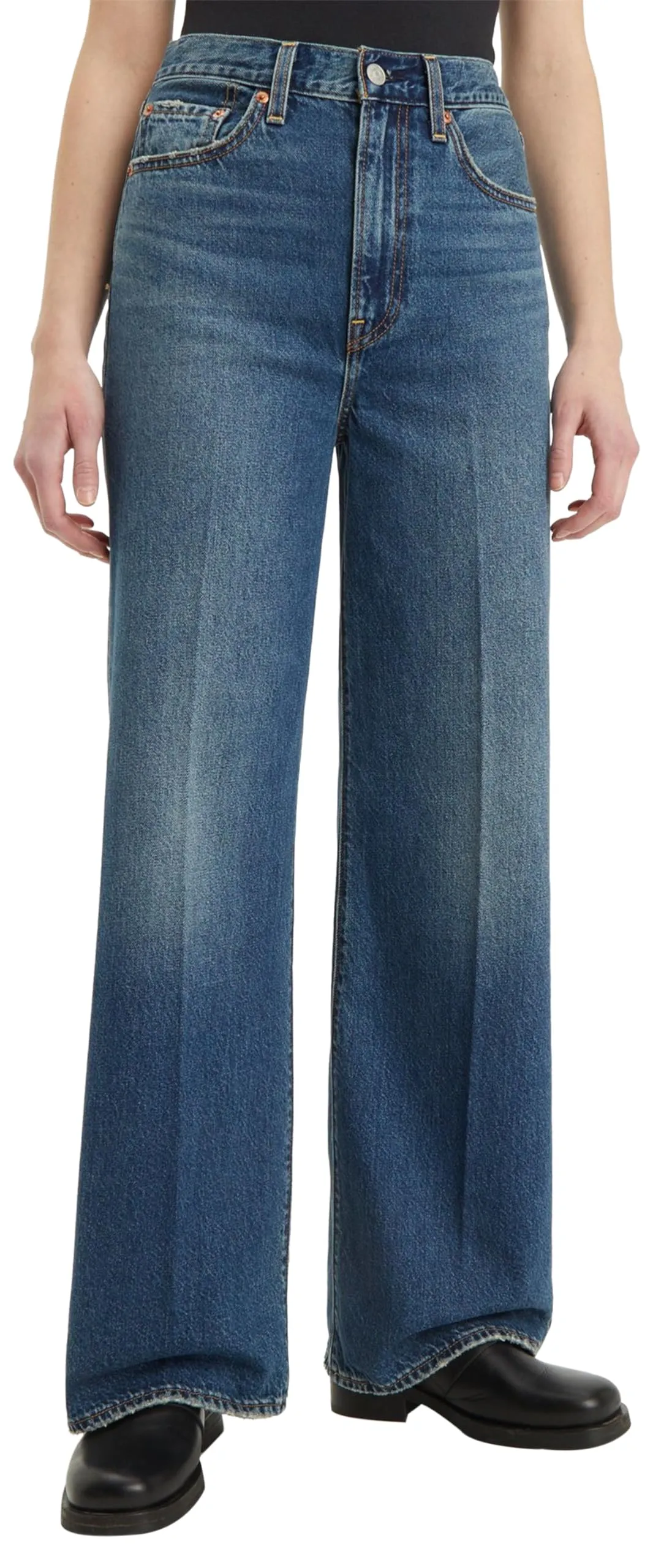 Levi's Ribcage Wide Leg Jeans, Polar Perimiter, 30W x 32L - immagine 7