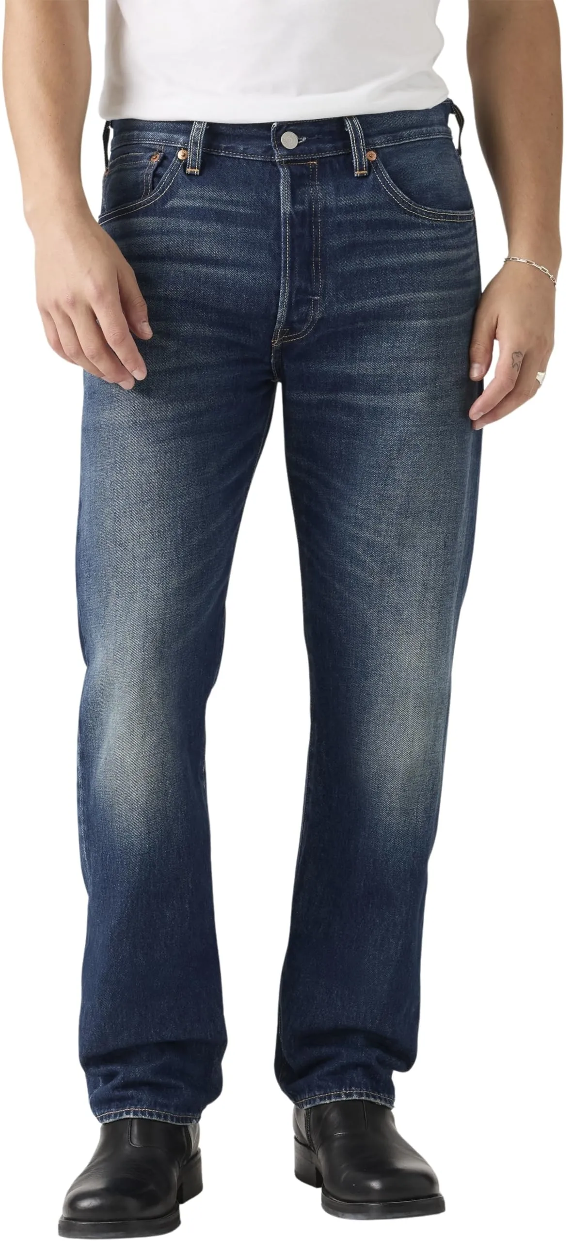 Levi's 501 Original Fit Jeans, On The Borderline, 34W / 32L - immagine 1