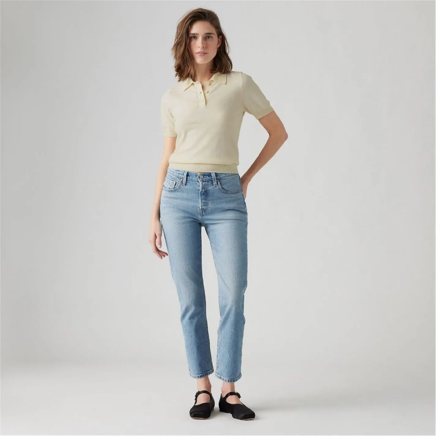 Levi's 501 Crop Jeans Donna, No Rush, 25W / 28L - immagine 3