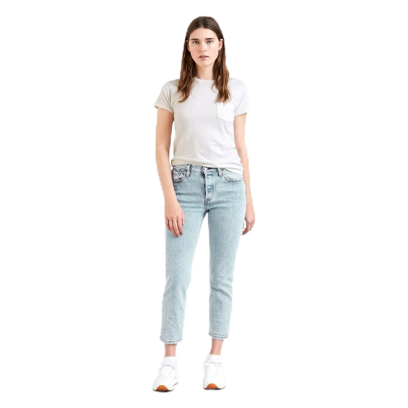Levi's 501 Crop Jeans Donna - Wow Me Over - 24W / 28L - immagine 1