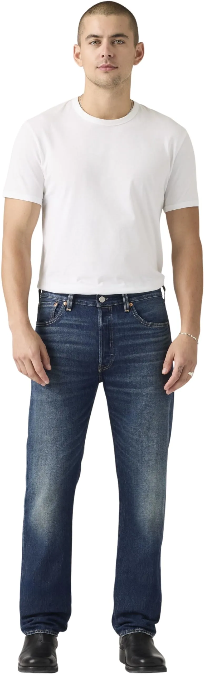 Levi's 501 Original Fit Jeans - On The Borderline - 36W / 34L - immagine 4