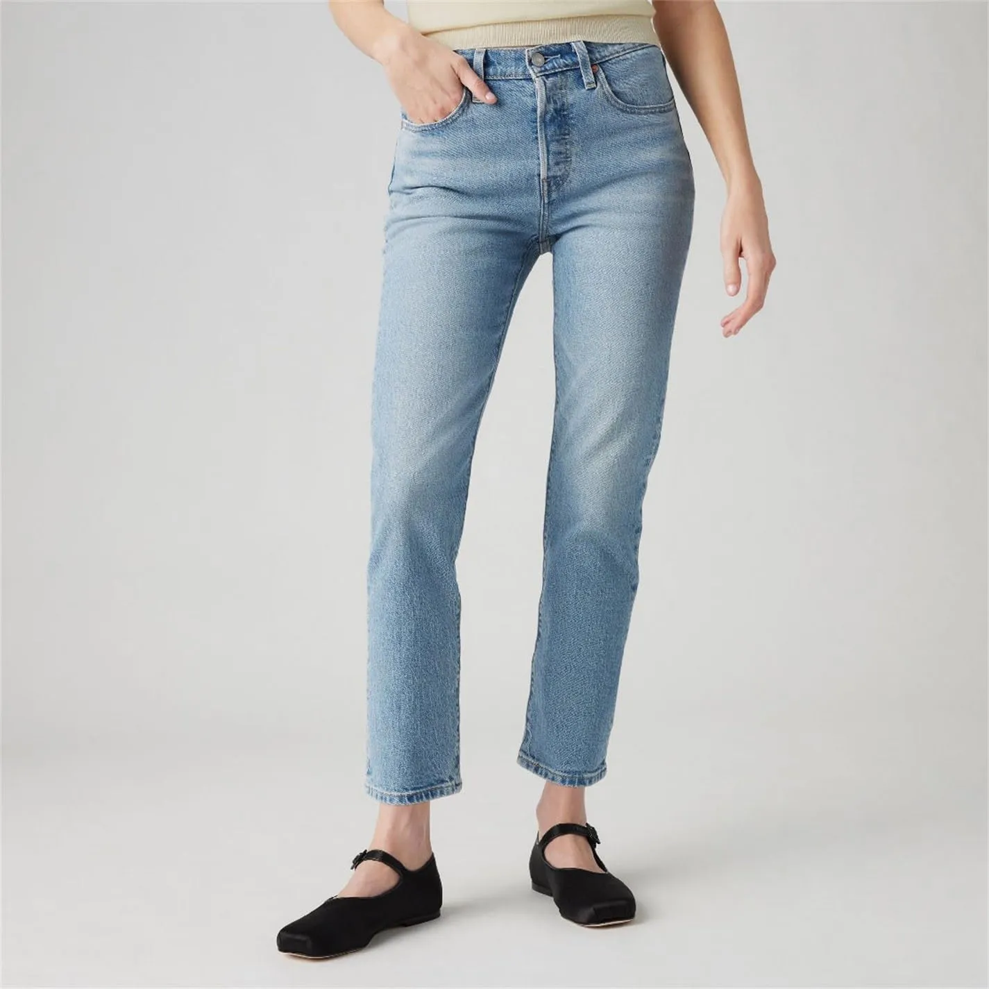 Levi's 501 Crop Jeans Donna No Rush 25W / 30L - immagine 2