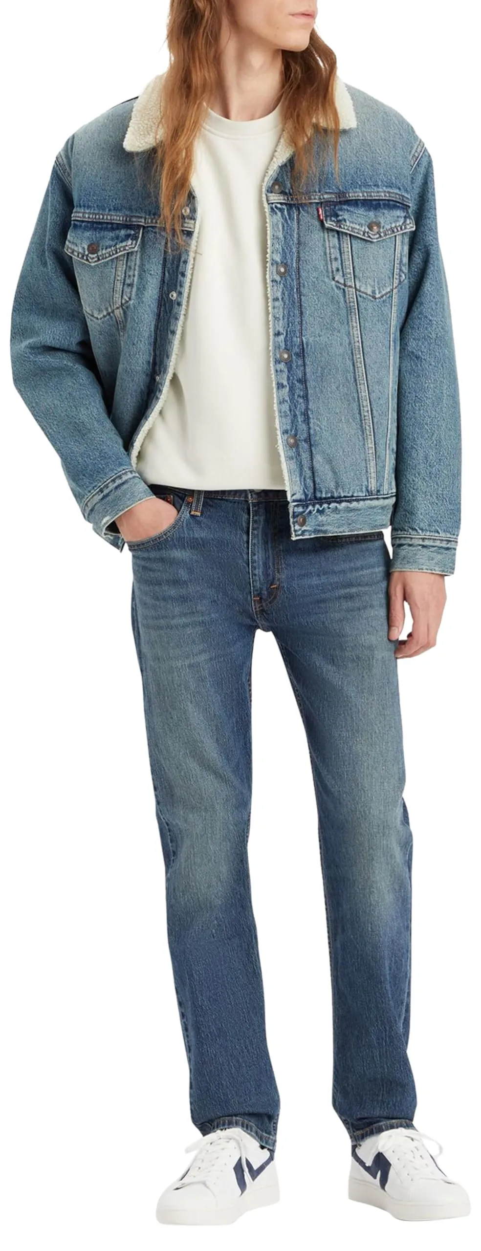 Levi's 502 Taper Jeans Uomo - Everything Is Cool - 33W / 34L - immagine 1