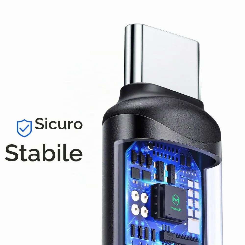 Mcdodo Lightning to USB C Adapter - immagine 5