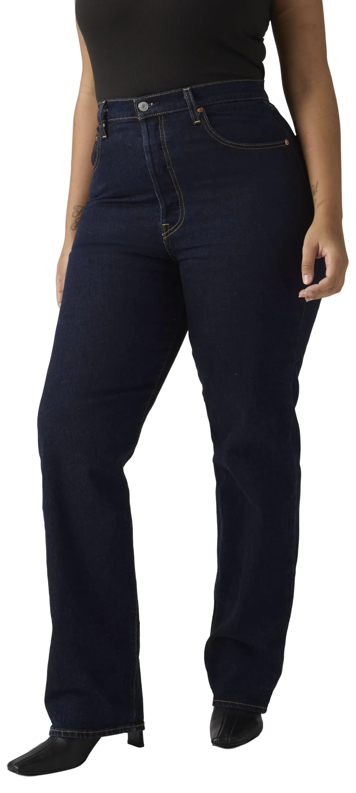 Levi's Ribcage Full Length Jeans Donna, Small Course, 30W / 32L - immagine 9