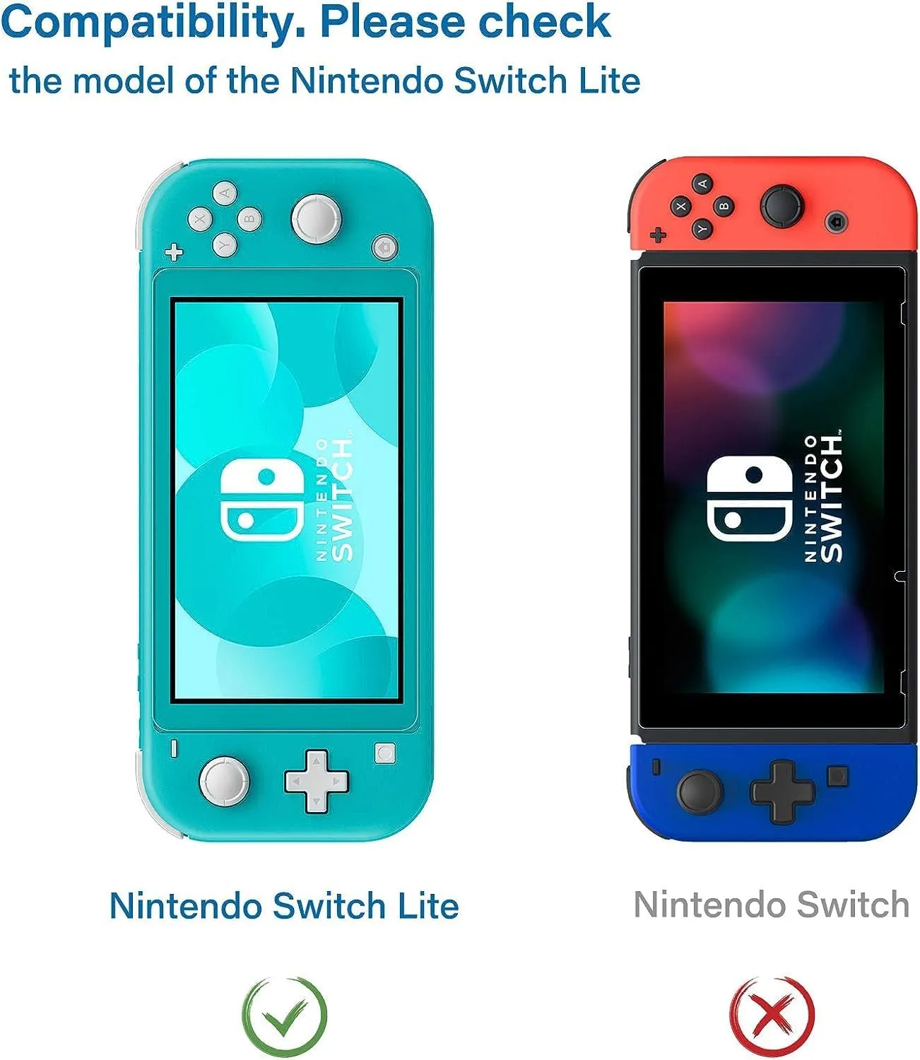 NEW'C Pellicola in Vetro Temperato per Nintendo Switch Lite - immagine 2