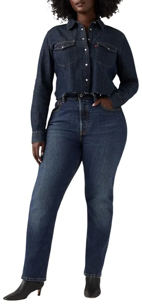 Levi's 501 Women's Jeans - Same Intent - 26W / 30L - immagine 10