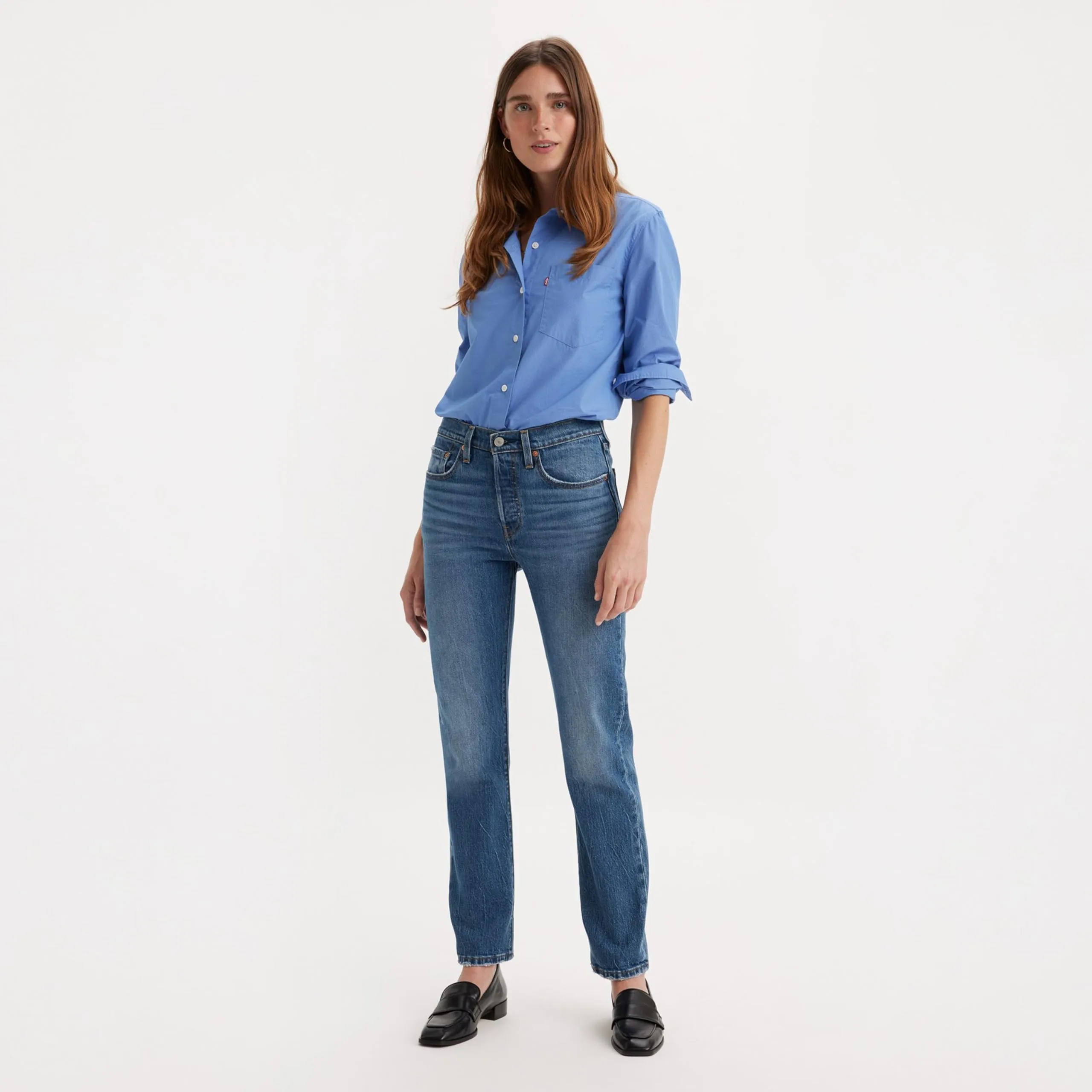 Levi's 501 Women's Jeans Erin Can't Wait Stretch 31W / 30L - immagine 2