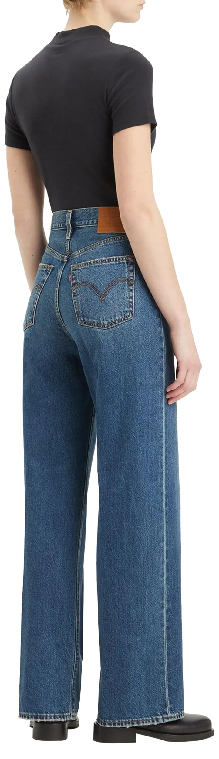 Levi's Ribcage Wide Leg Jeans H223, Polar Perimiter, 27W x 34L - immagine 2