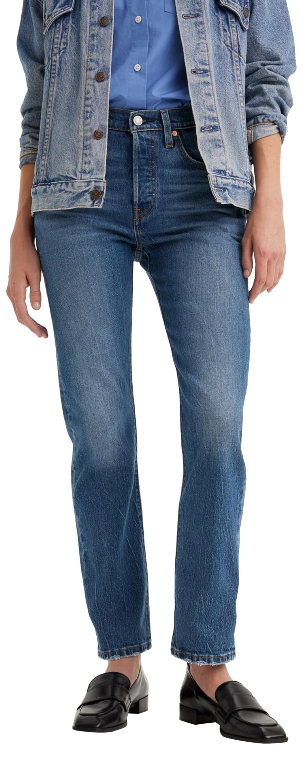 Levi's 501 Women's Jeans Erin Can't Wait Stretch 32W / 32L - immagine 8