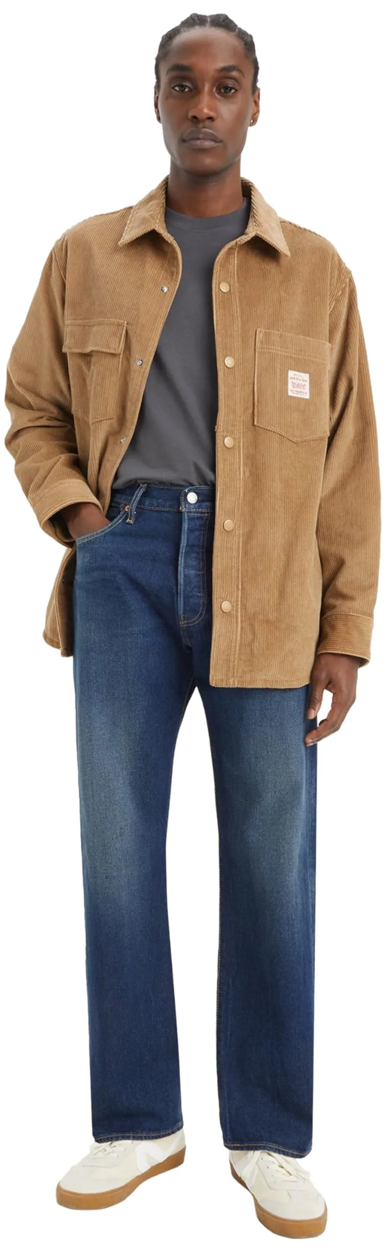 Levi's 501 Original Fit Jeans, It's Time To Go Stretch, 33W / 32L - immagine 3