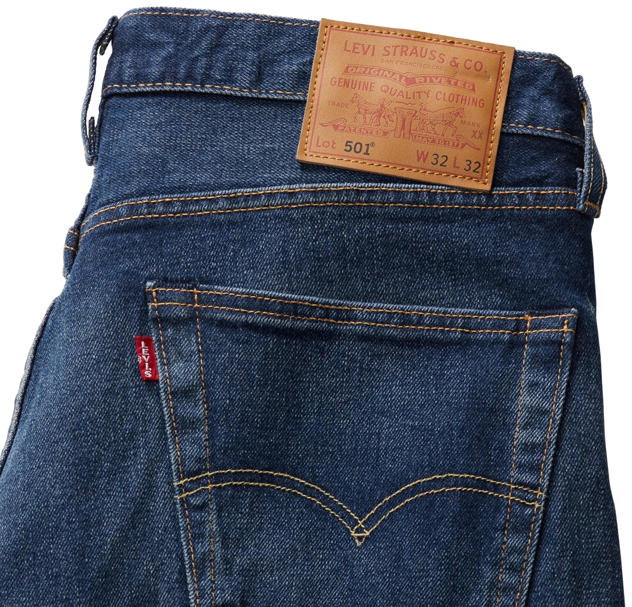 Levi's 501 Original Fit Jeans, It's Time To Go Stretch, 33W / 32L - immagine 6