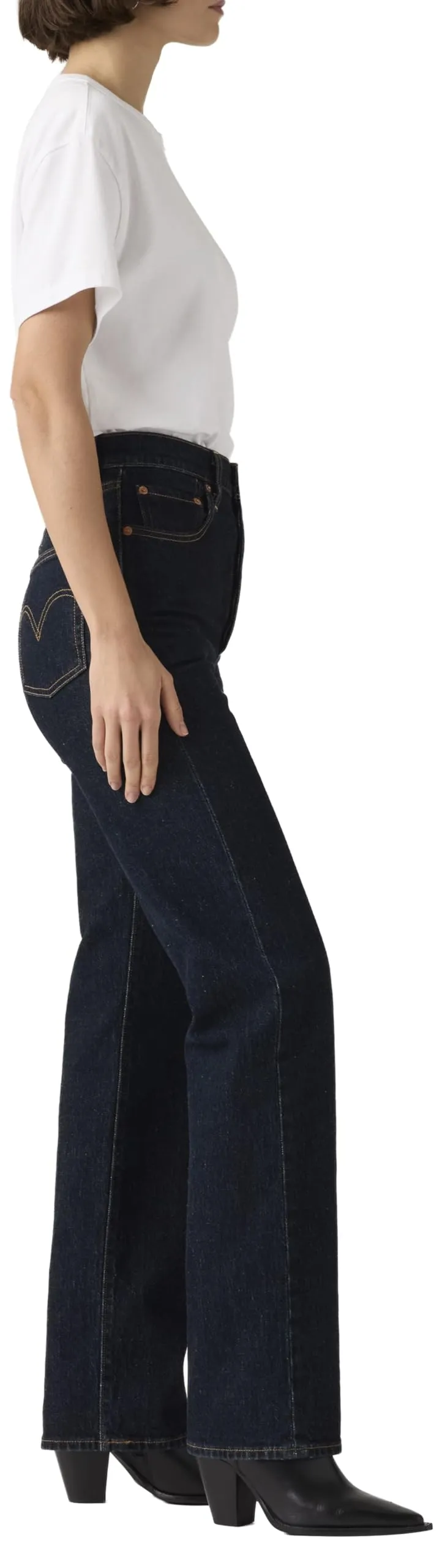 Levi's Ribcage Full Length Jeans, Small Course, 29W / 32L - immagine 2