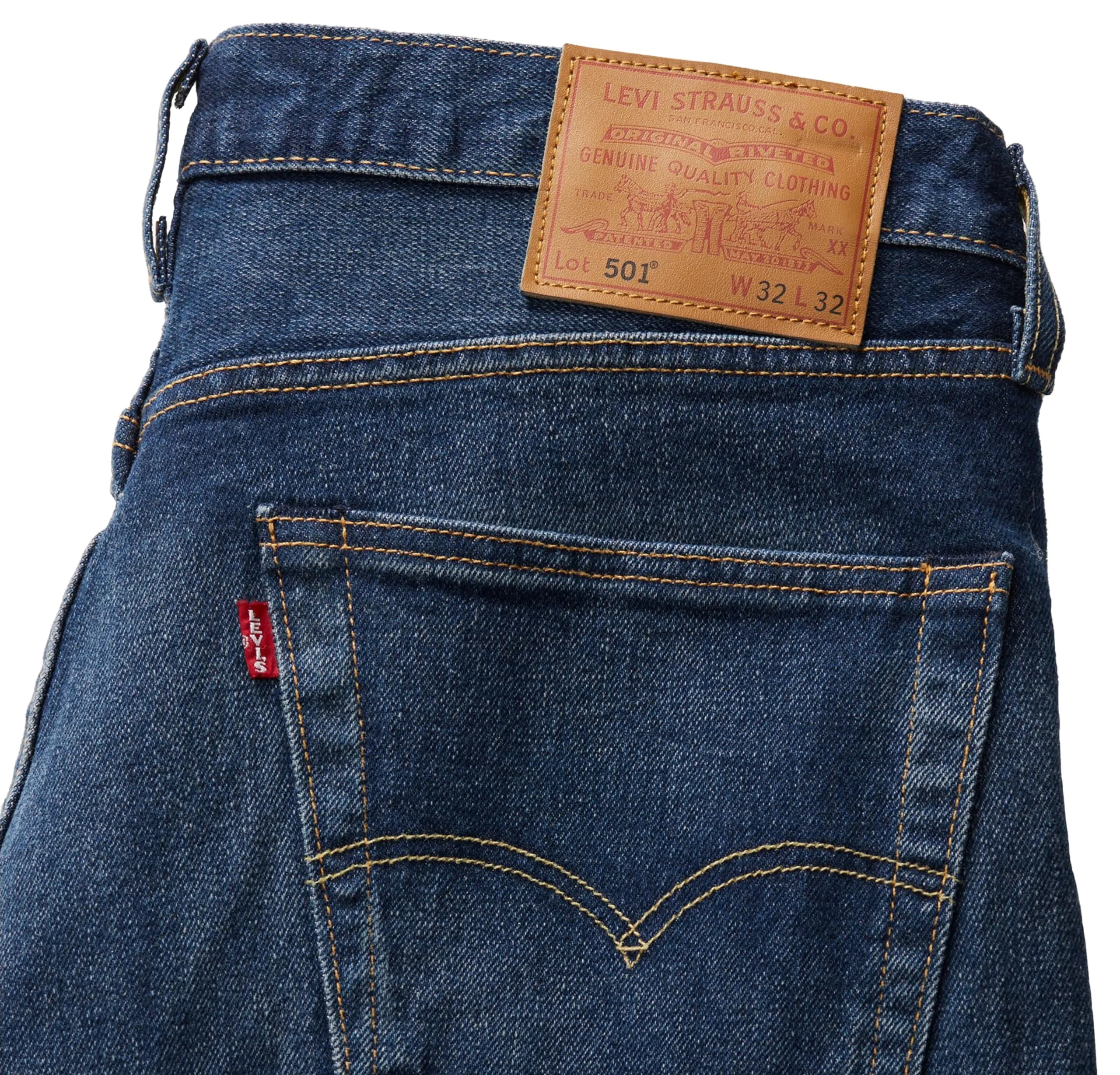 Levi's 501 Original Fit Jeans, It's Time To Go Stretch, 32W / 32L - immagine 3