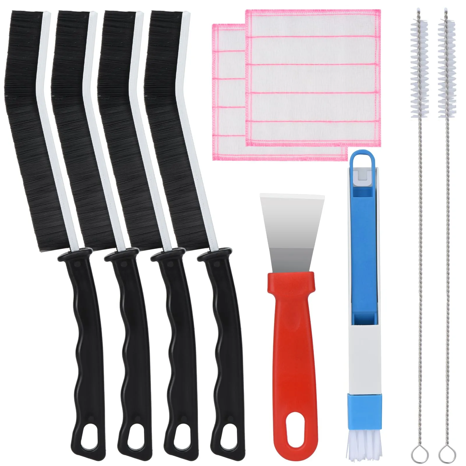 Tedmax Set Spazzole per la Pulizia delle Fessure, 10 Pezzi - immagine 1