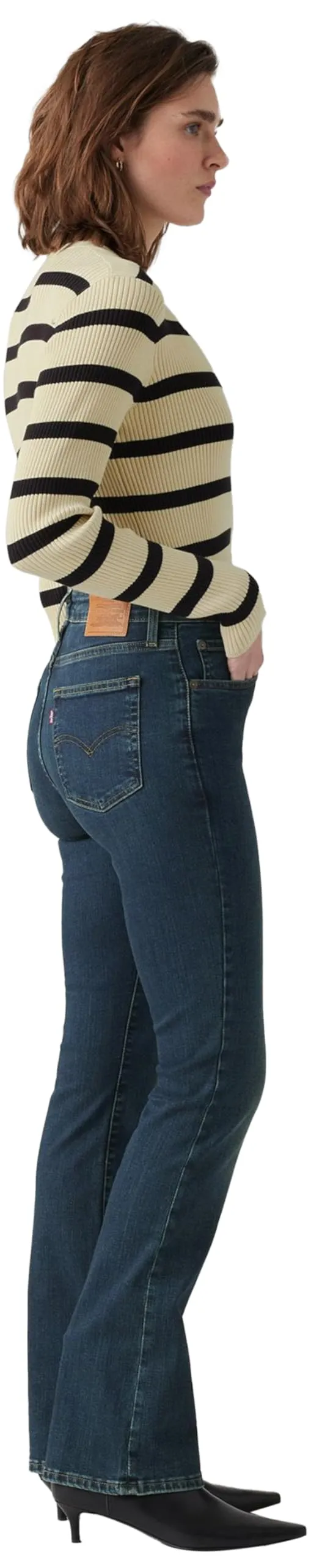 Levi's 725 High Rise Bootcut Jeans Donna, Blue Swell, 26W / 30L - immagine 6