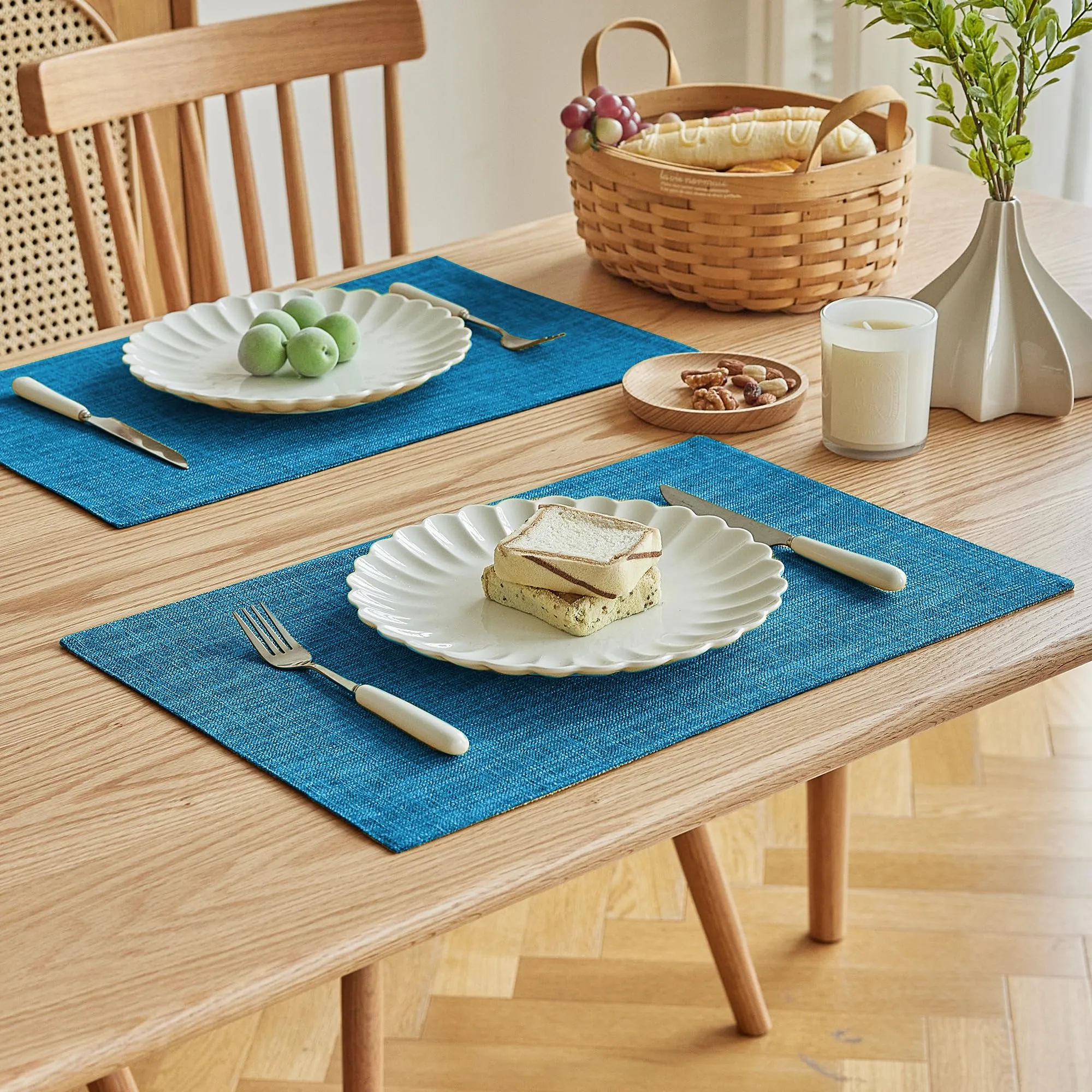 Softalker Tovagliette in finto lino, set di 8, 30,5 x 45,7 cm - immagine 2