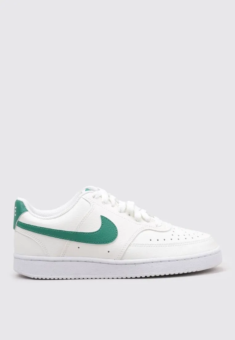 Nike Court Vision Low Next Nature Donna FQ8892-133 Summit White/Cinabro/Volt - immagine 2