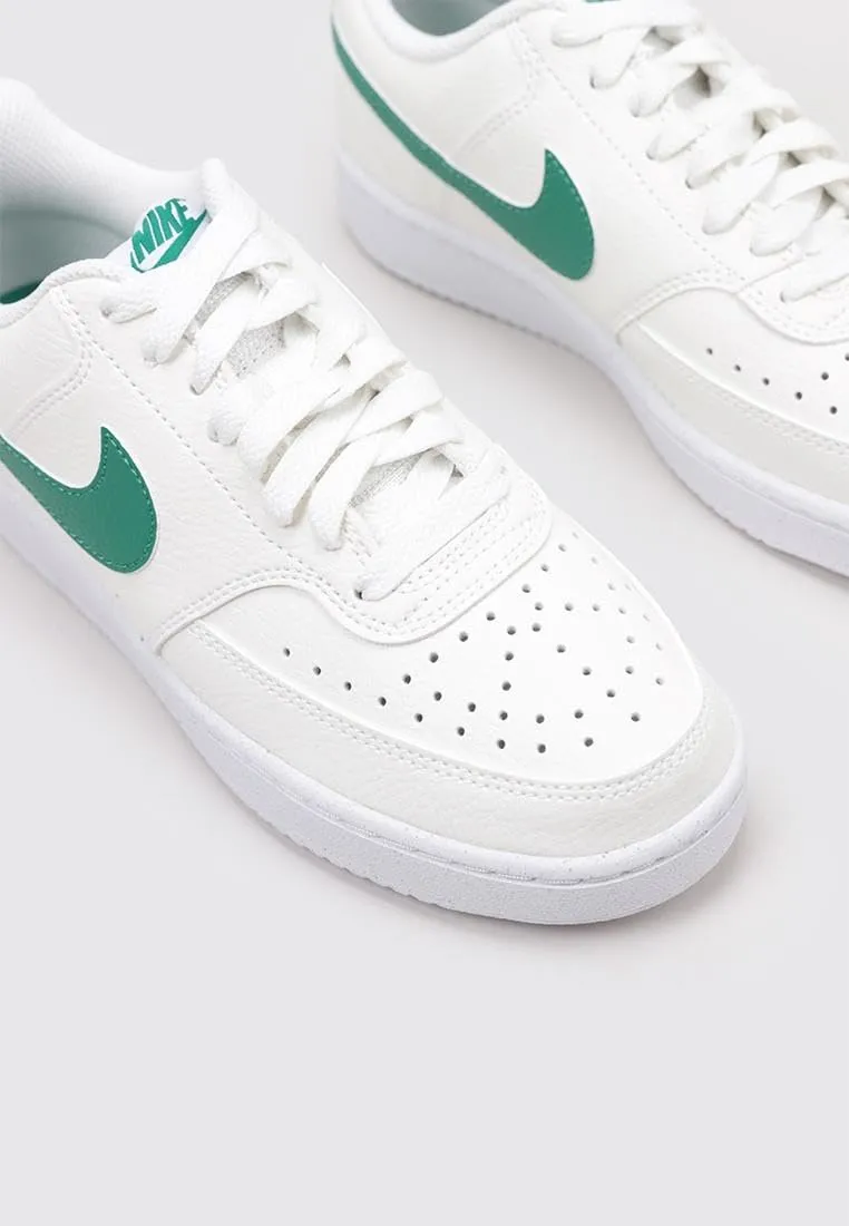 Nike Court Vision Low Next Nature Donna FQ8892-133 Summit White/Cinabro/Volt - immagine 4