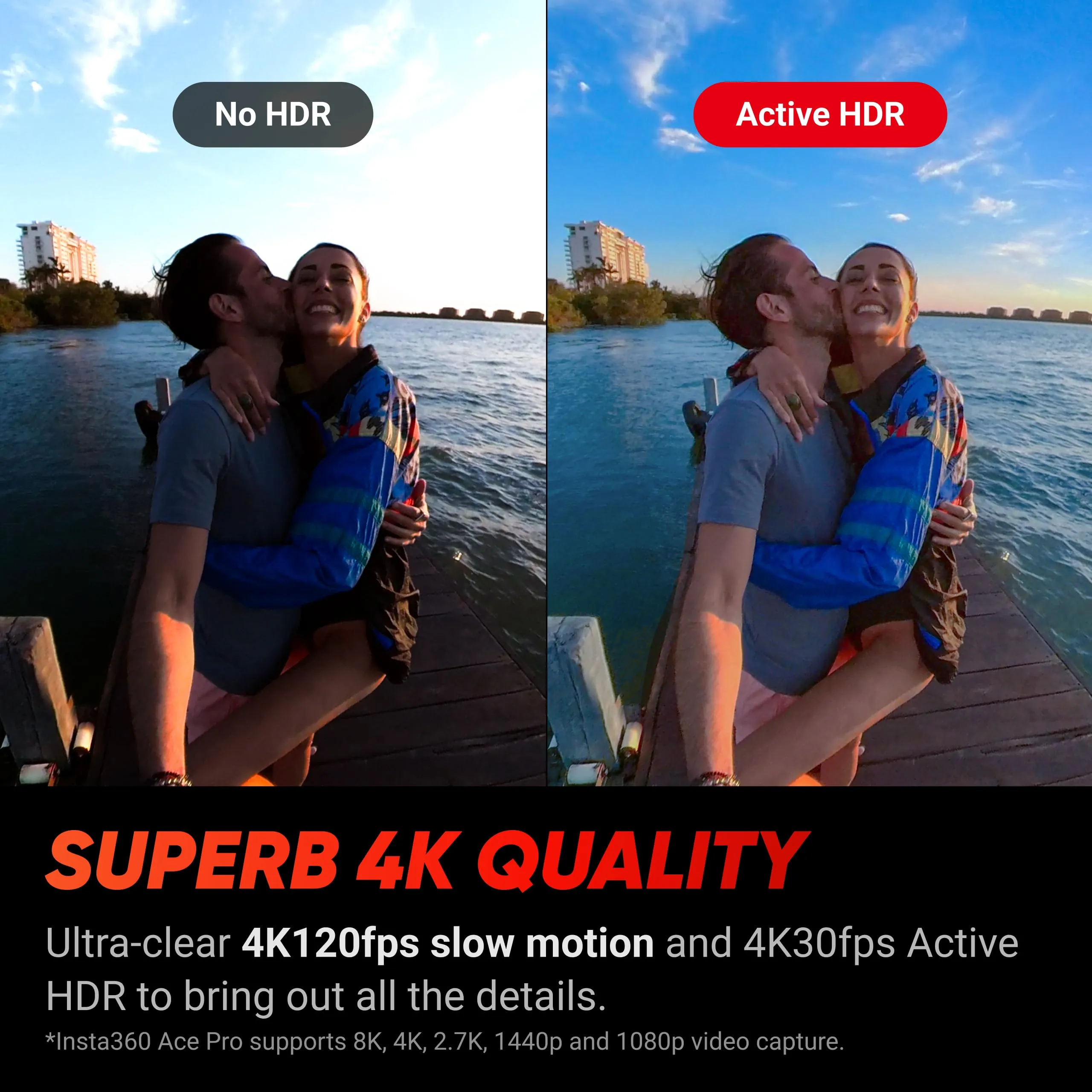 Insta360 Ace Pro Pack Endurance, Action Cam impermeabile Co-disegnata con Leica, Sensore 1/1.3", 4K120fps, Schermo orientabile 2,4" - immagine 5