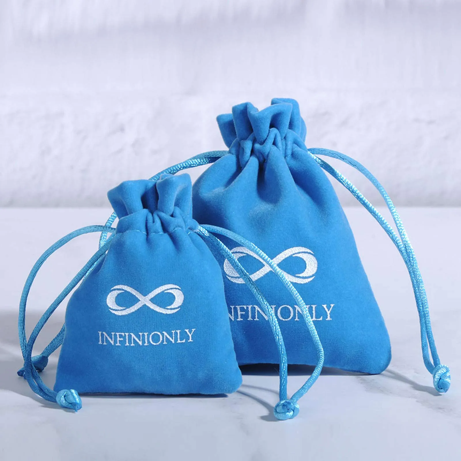 INFINIONLY Parure di Gioielli in Acciaio Inossidabile con Ciondolo e Orecchini a Ancora, Argento - immagine 7