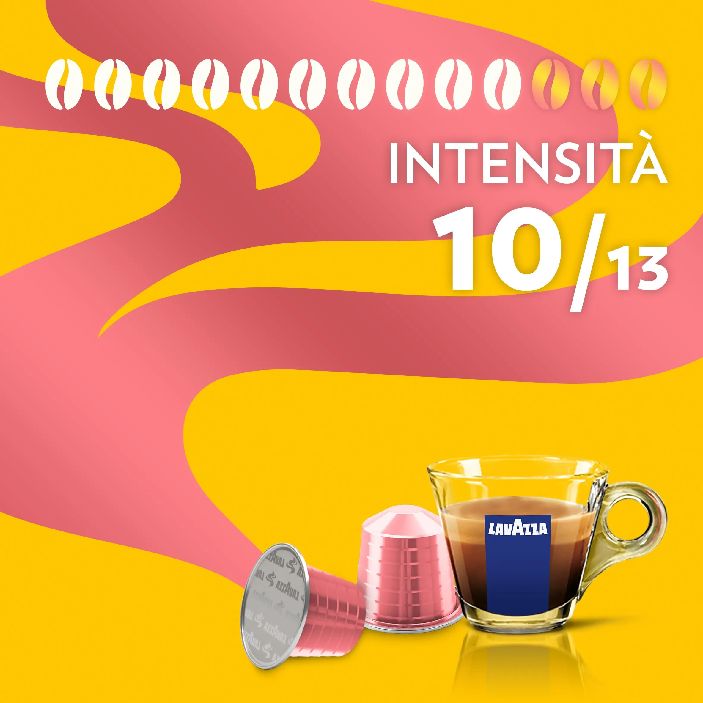 Lavazza Coffee& Collagen Capsules Compatible with Nespresso, 100 Units - immagine 2