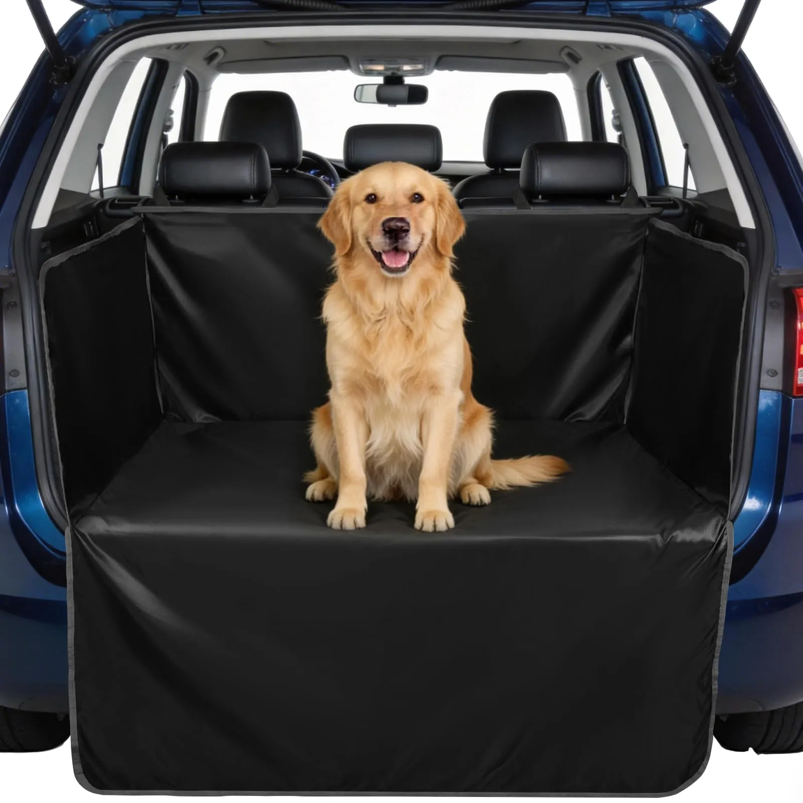AUYAO Protezione Bagagliaio Auto per Cani, 180 x 105 cm, Impermeabile Antistrappo Antiscivolo Universale per Furgoni e SUV - immagine 1