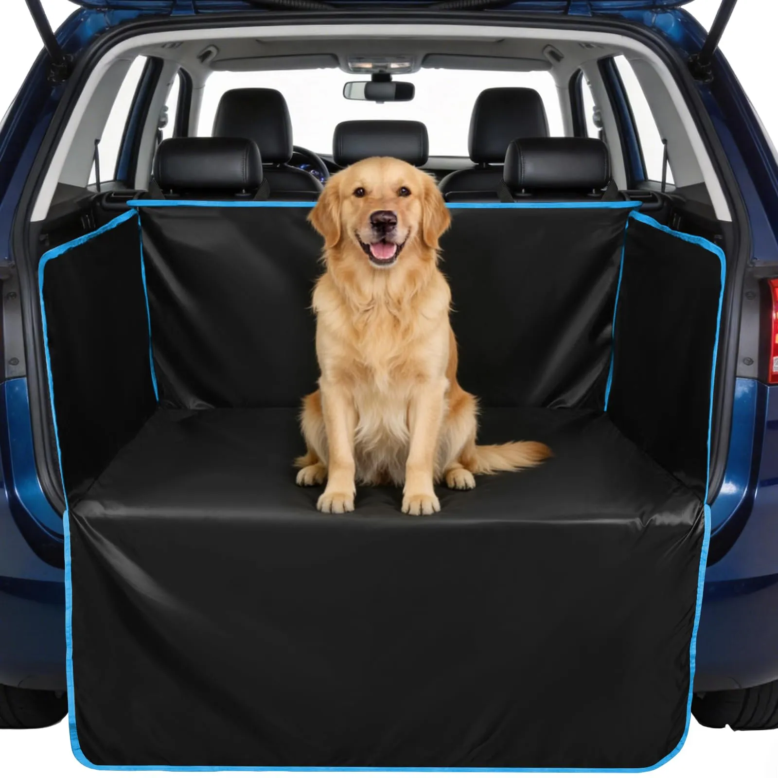 AUYAO Protezione Bagagliaio Auto per Cani, Impermeabile e Antiscivolo, 180 x 105 cm, Universale per Furgoni e SUV - immagine 1