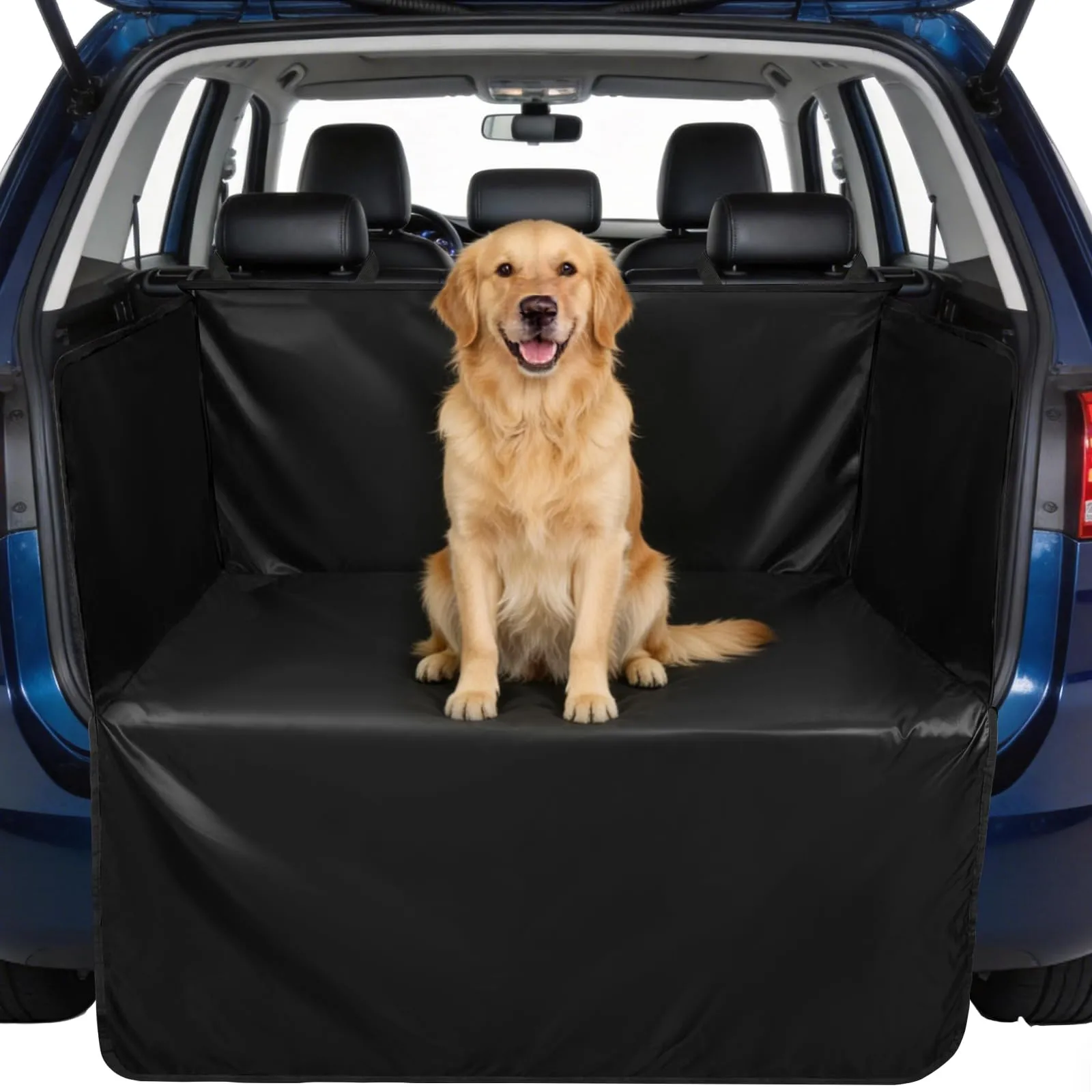 AUYAO Protezione Bagagliaio Auto per Cani, 180 x 105 cm, Impermeabile Antistrappo Antiscivolo Universale per Furgoni e SUV - immagine 1
