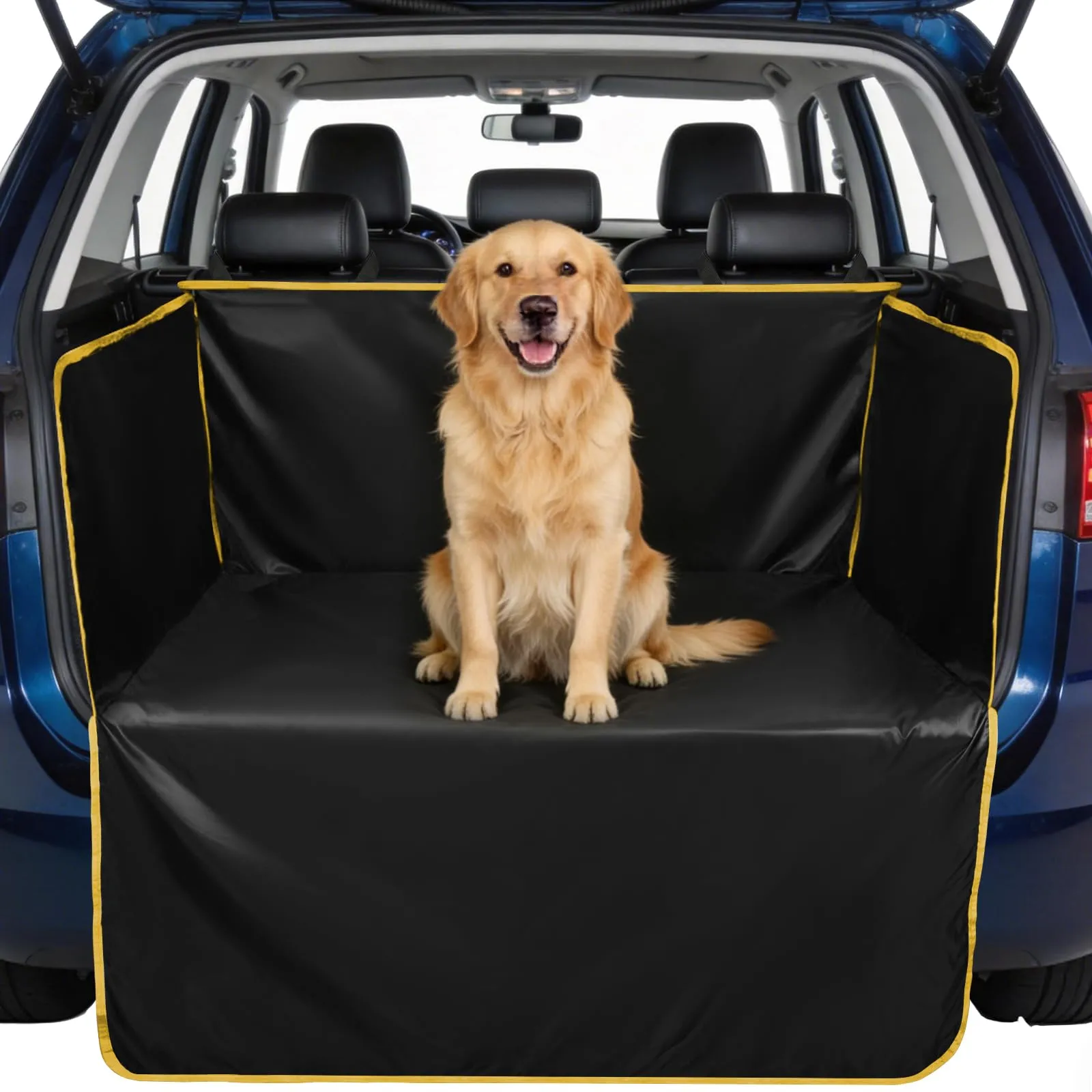 AUYAO Protezione Bagagliaio Auto per Cani, 180 x 105 cm, Impermeabile Antistrappo Antiscivolo Universale per Furgoni e SUV - immagine 1