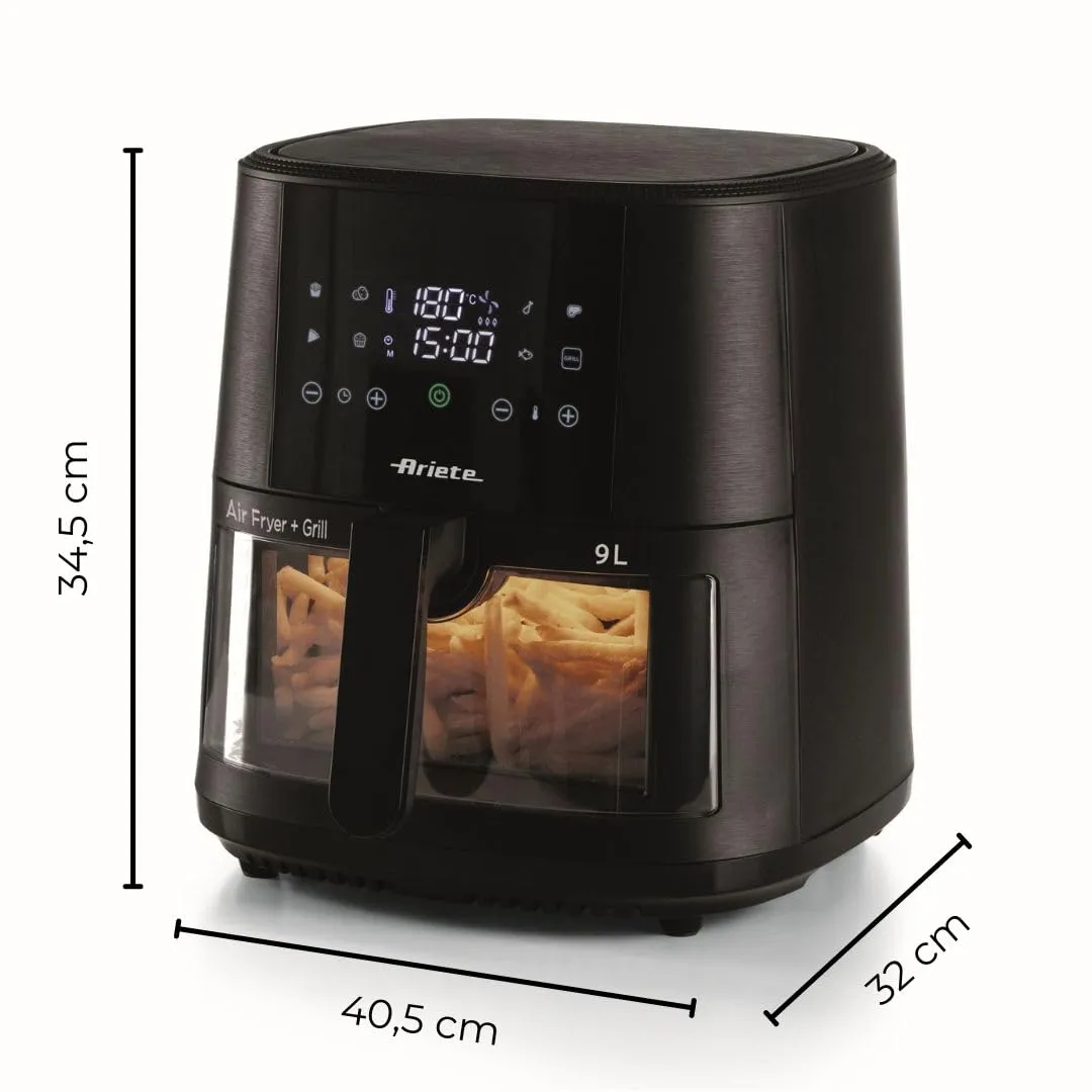 Ariete 4630 Friggitrice ad Aria 9L, 1500W, Nero - immagine 4