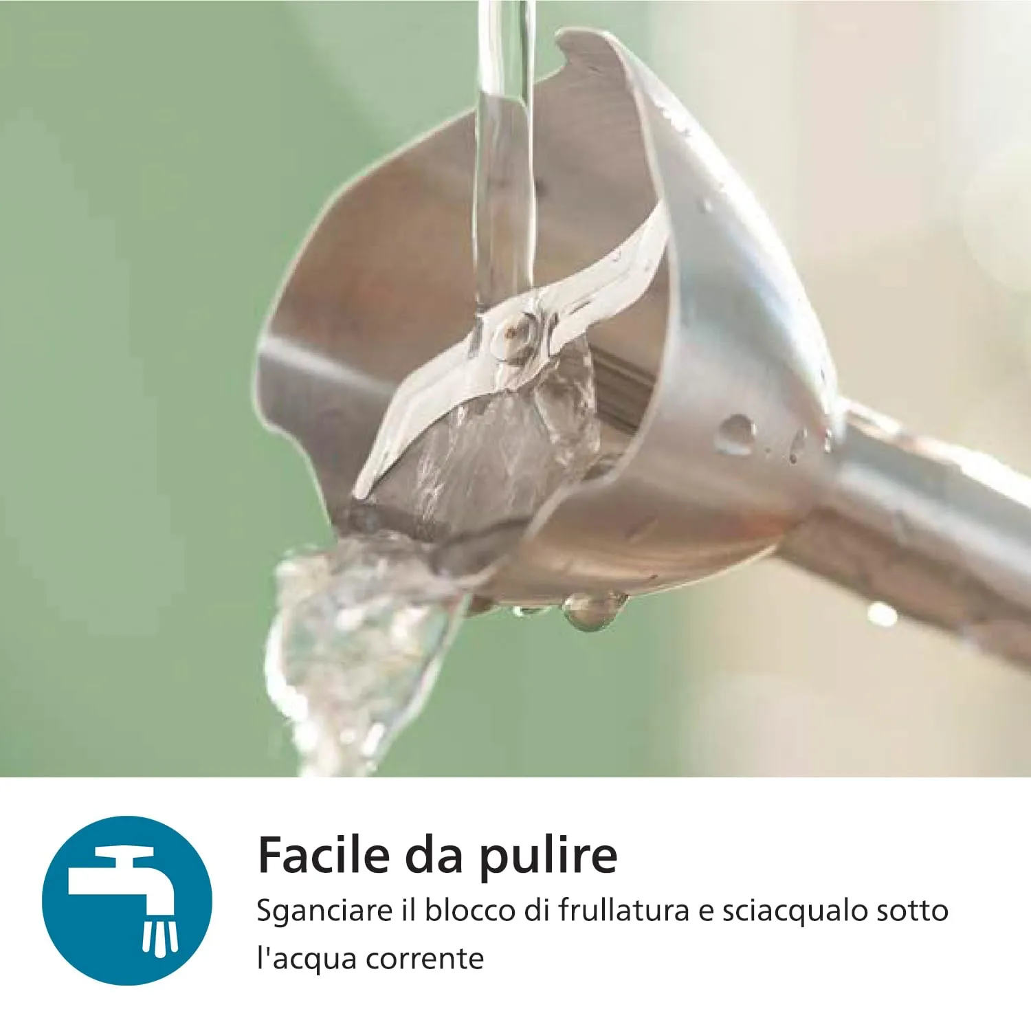 Philips ProMix Frullatore ad Immersione 5000, 1200W, HR2684/00, Nero - immagine 7